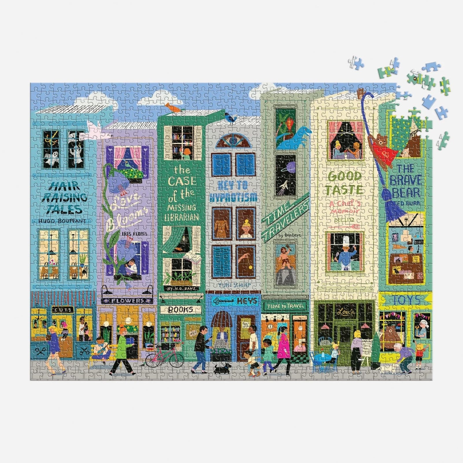 Main Street Books Puzzle BookGeek