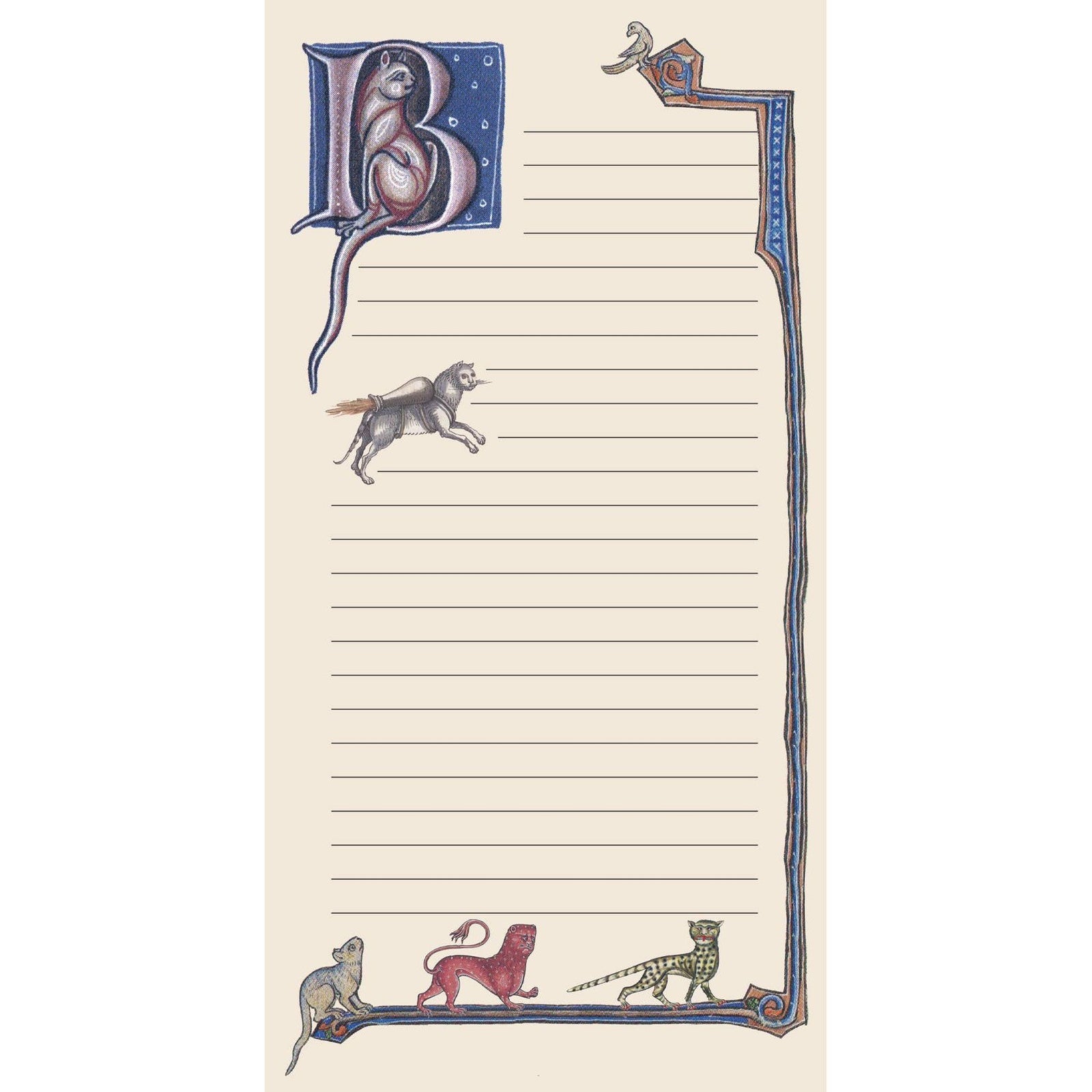 Medieval Cats Notepad BookGeek