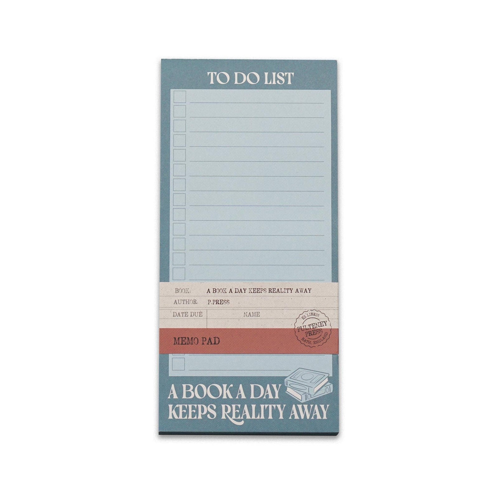 Memo Pad – A Book a Day Keeps Reality Away BookGeek