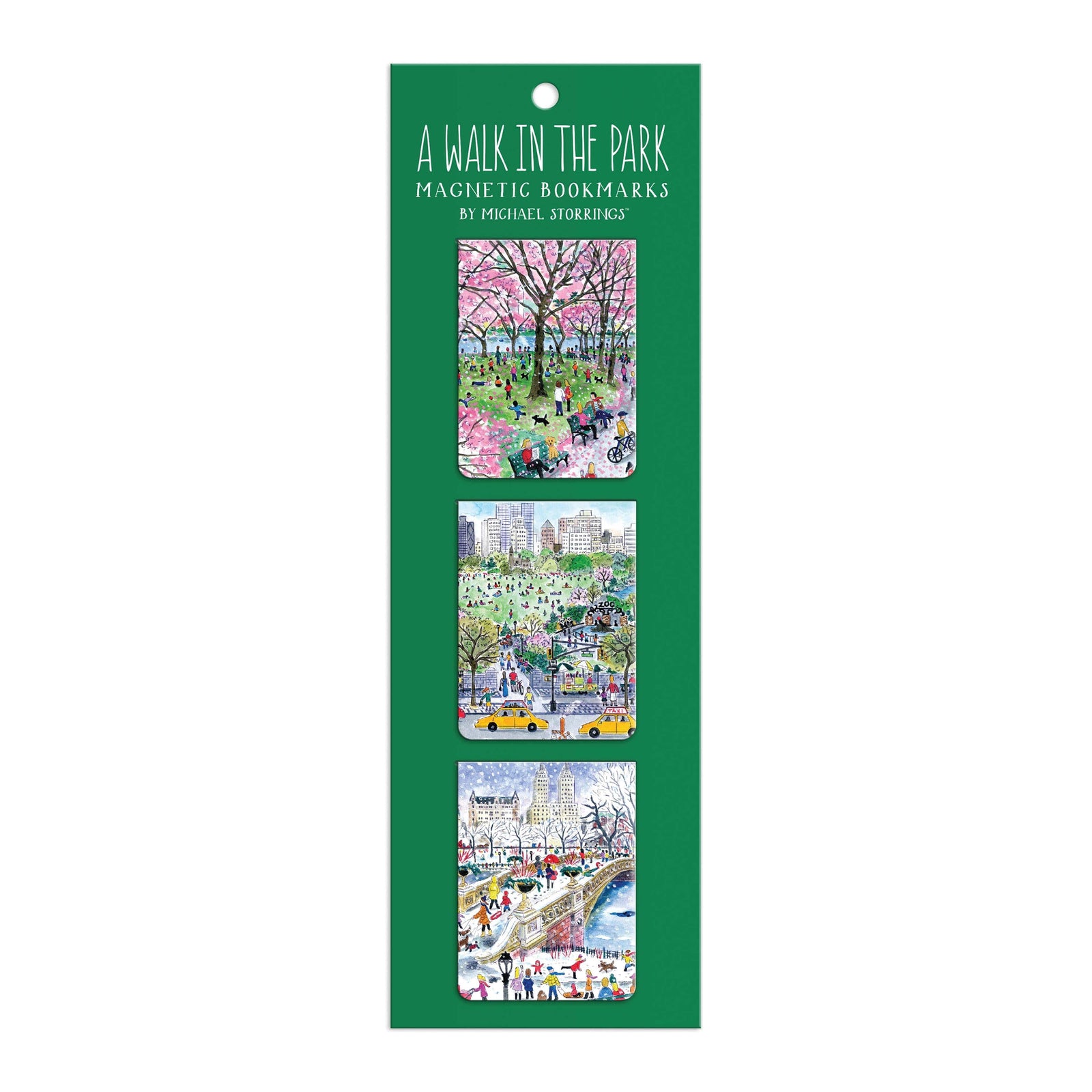 Michael Storrings Walk in the Park Magnetic Bookmarks BookGeek