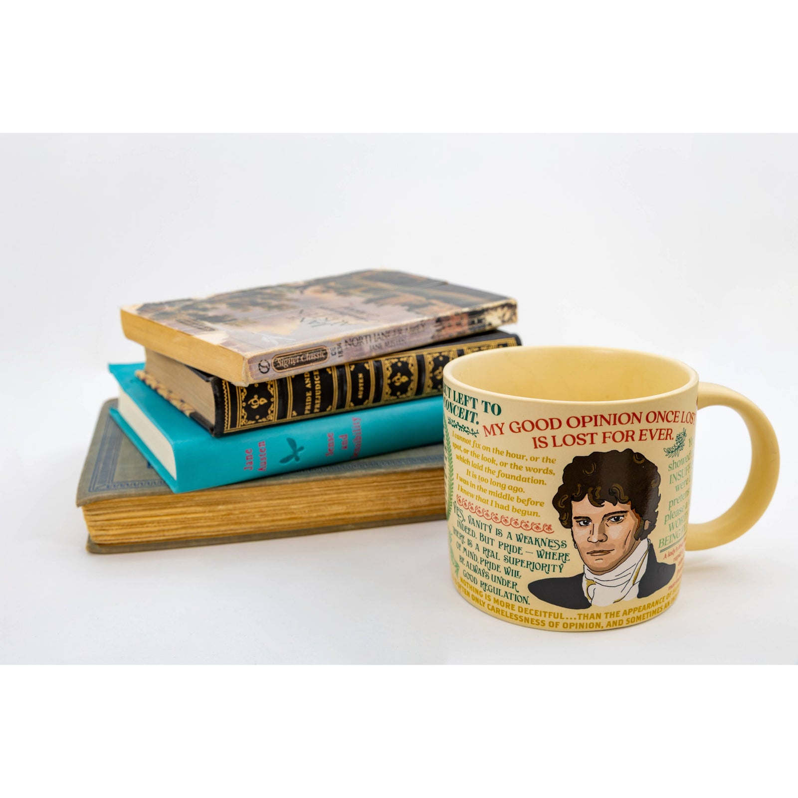 Mr. Darcy/Pride and Prejudice Mug BookGeek