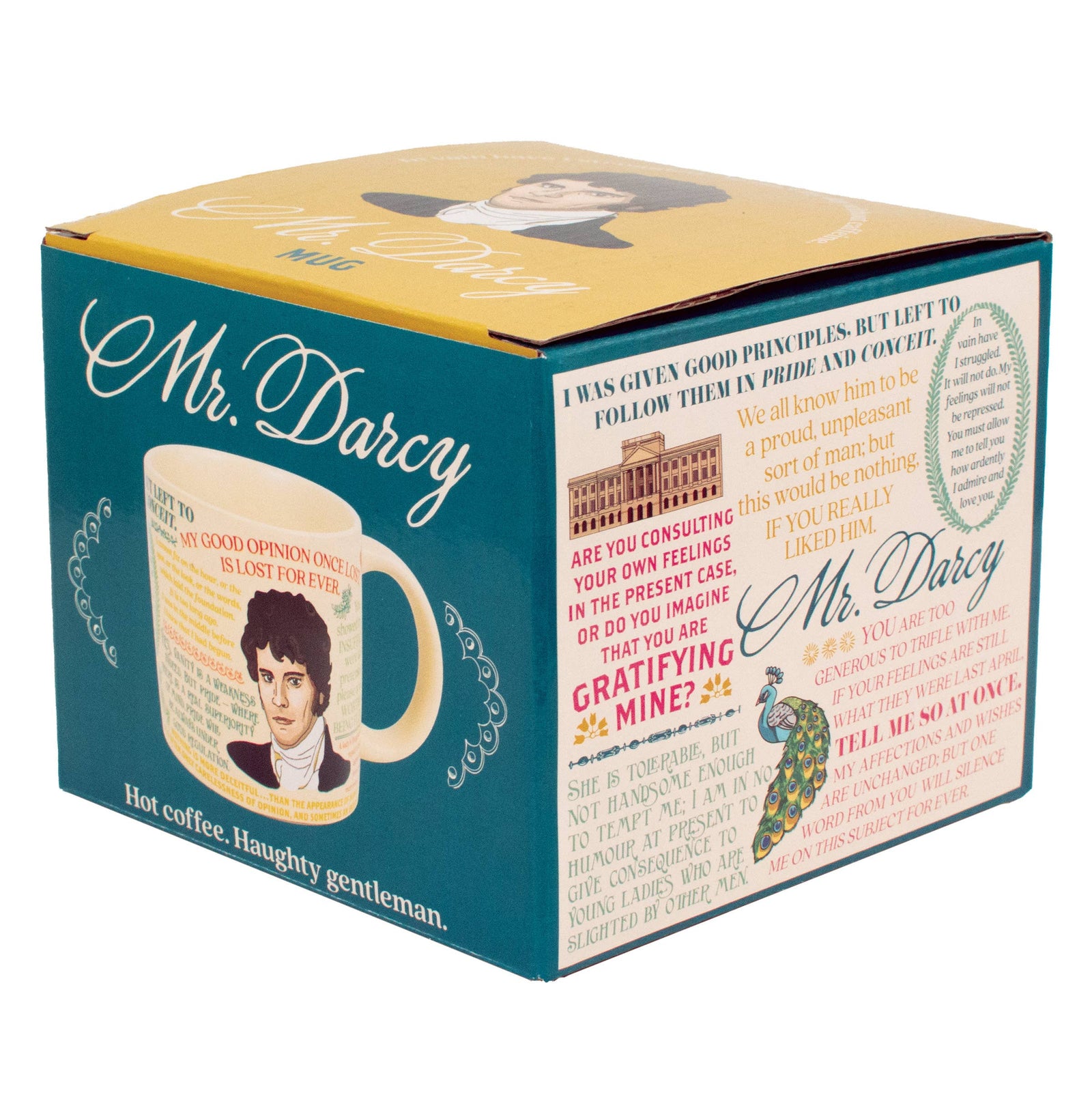 Mr. Darcy/Pride and Prejudice Mug BookGeek