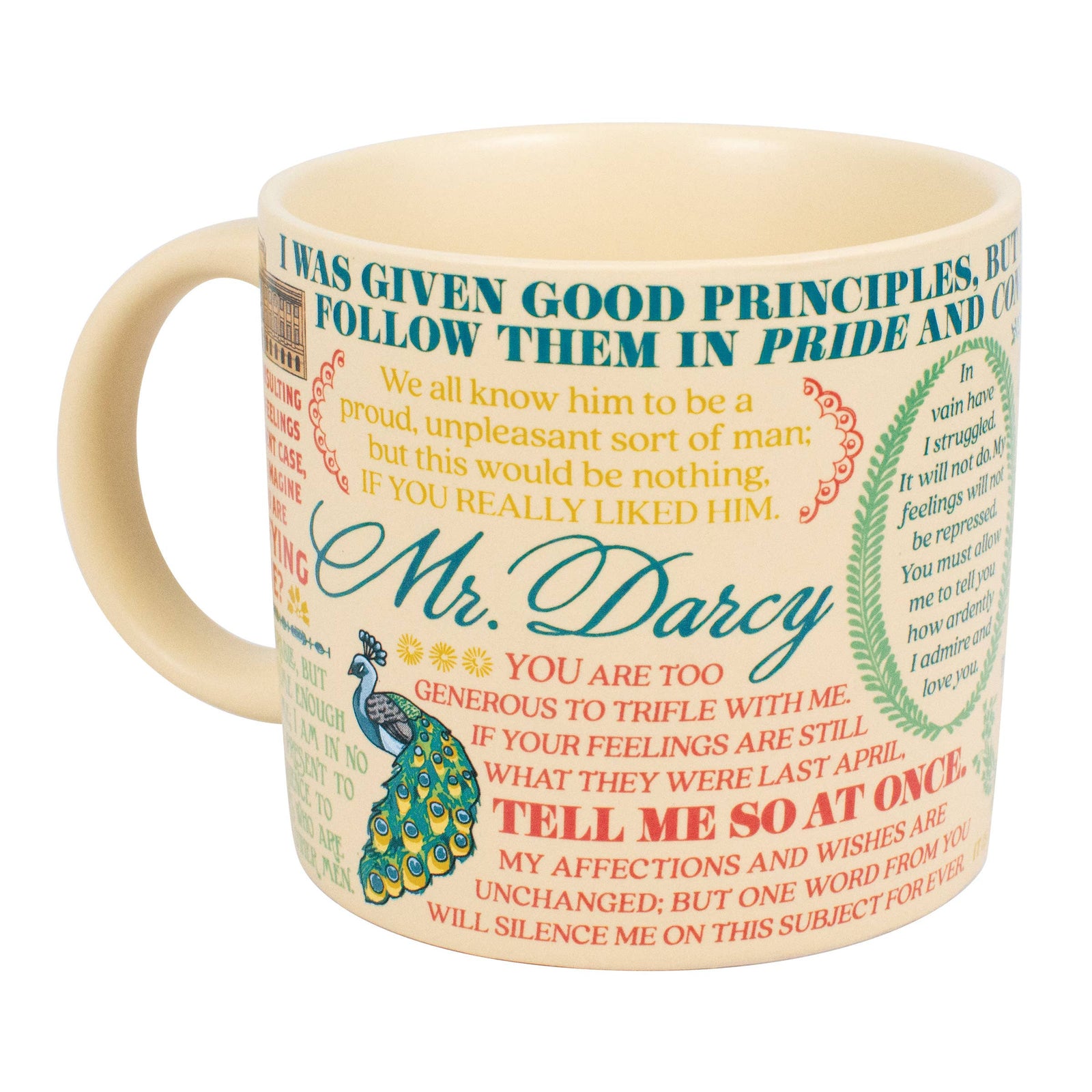Mr. Darcy/Pride and Prejudice Mug BookGeek