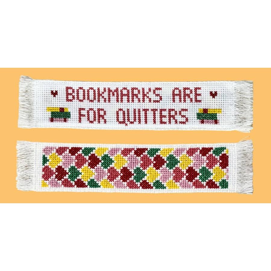 Page Tease Counted Cross Stitch Bookmark Kit BookGeek
