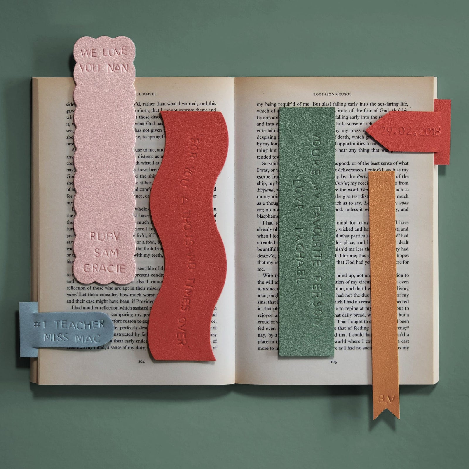 Personalised Bookmarks DIY Kit BookGeek