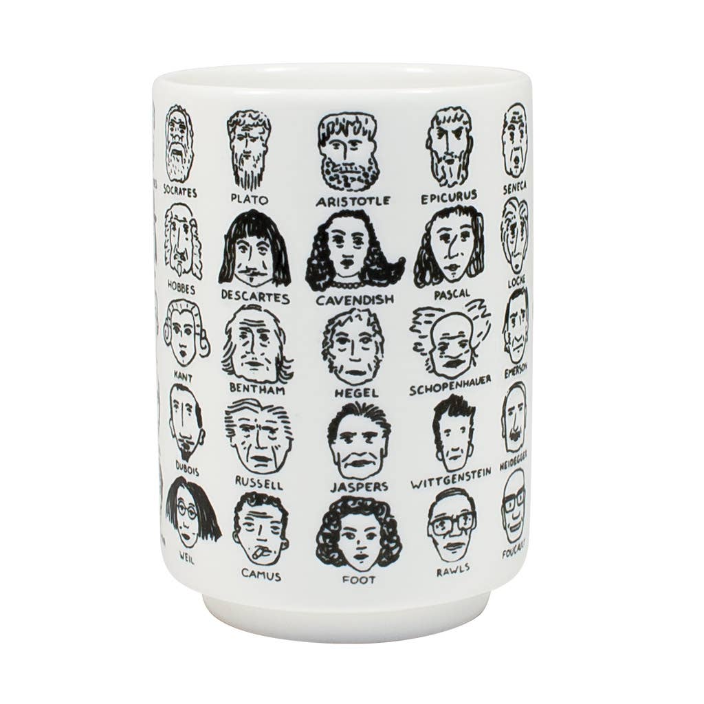 Philosophers Coffee Mug BookGeek