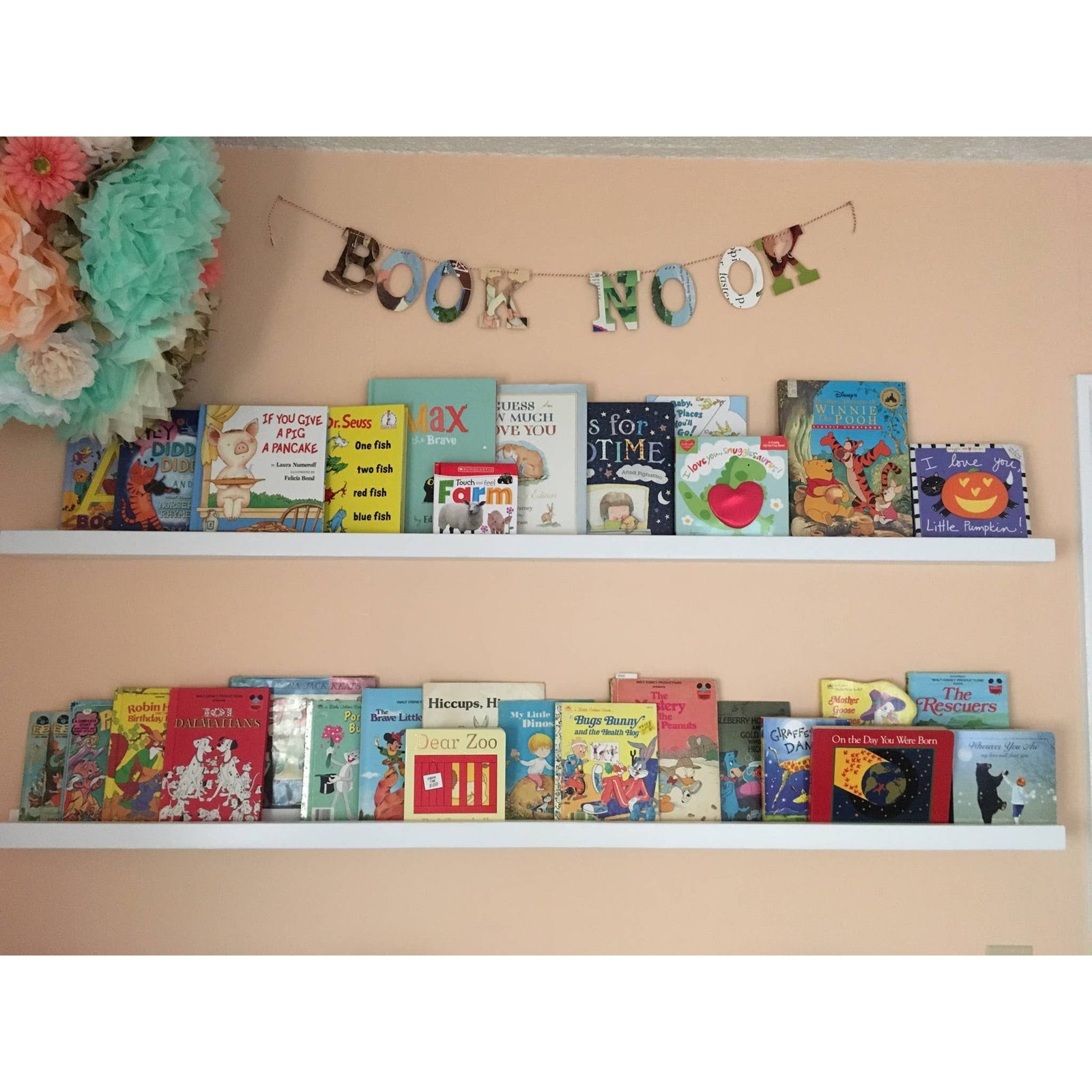 Phrase Garlands - Book Nook BookGeek