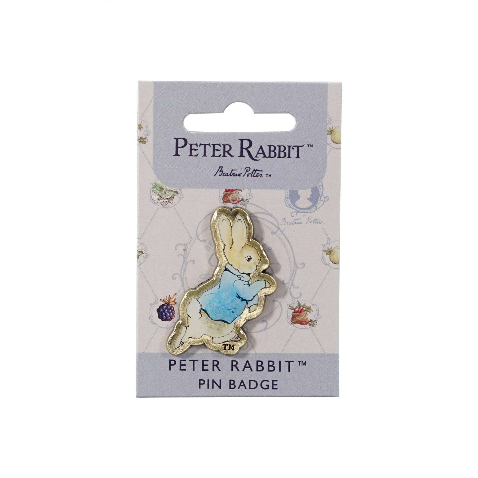Pin Badge - Peter Rabbit (Running) BookGeek