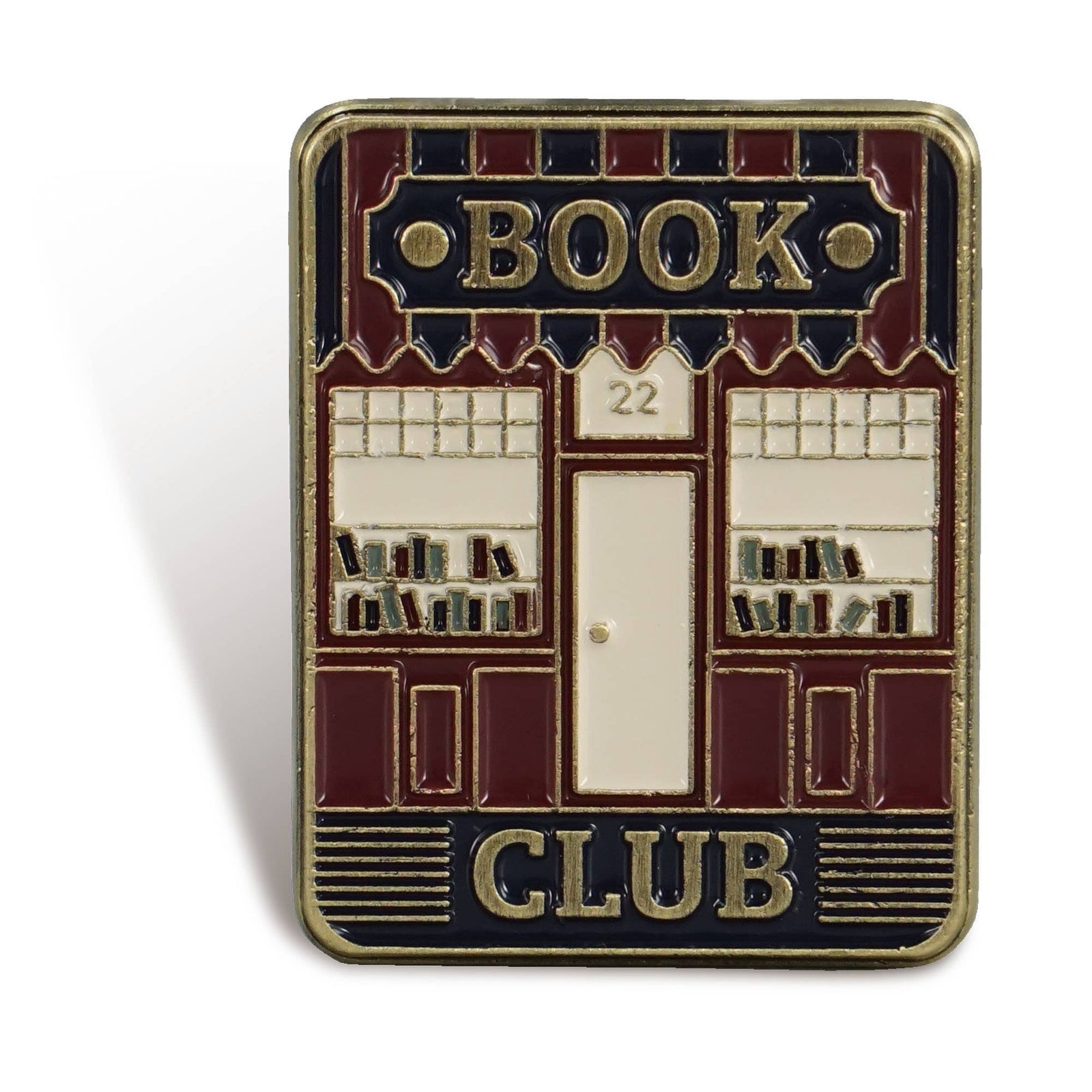 Pin Badge - Pulteney Press (Book Club) BookGeek