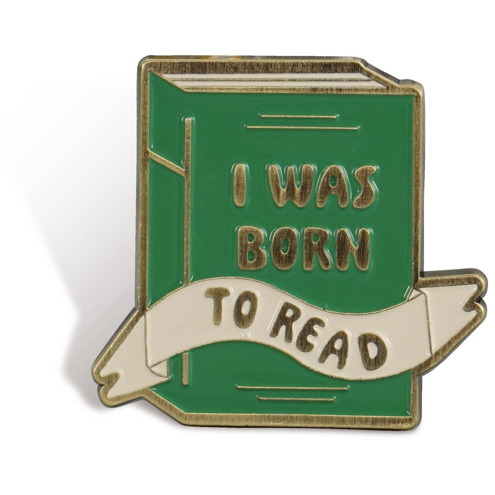 Pin Badge - Pulteney Press (Born to Read) BookGeek