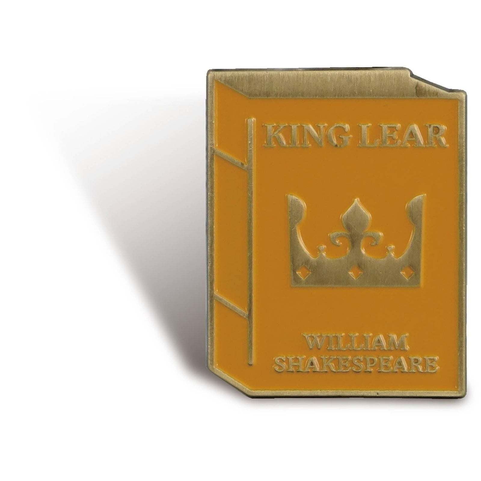 Pin Badge - Shakespeare (King Lear) BookGeek