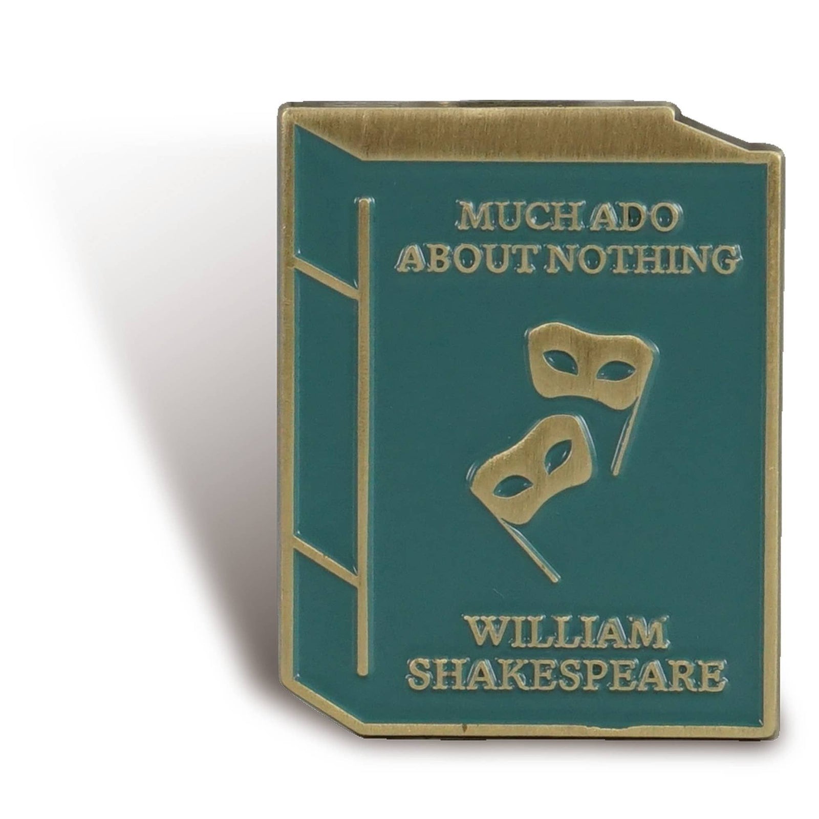 Pin Badge - Shakespeare (Much Ado About Nothing) BookGeek