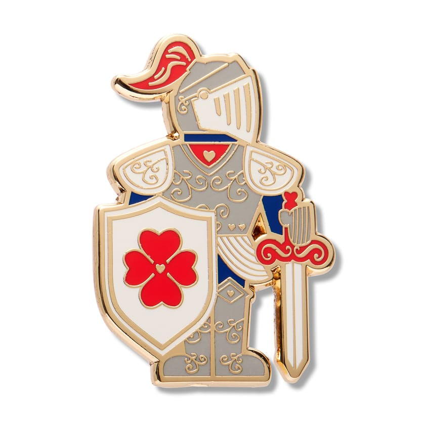 Plot Armour Enamel Pin BookGeek