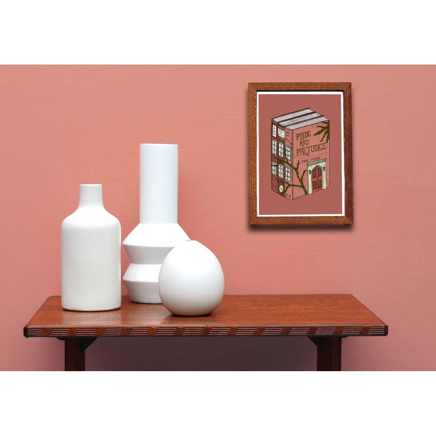 Pride and Prejudice - A5 art print BookGeek