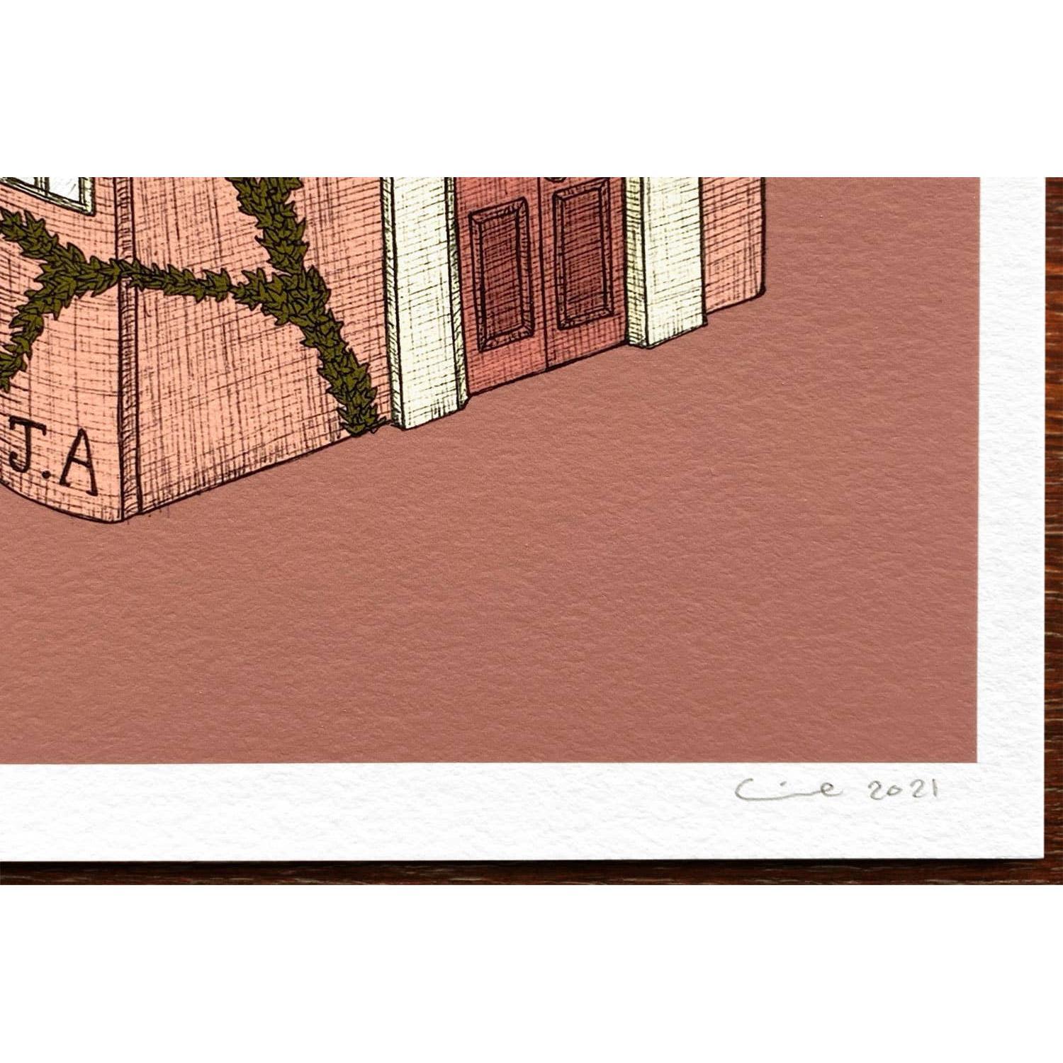 Pride and Prejudice - A5 art print BookGeek