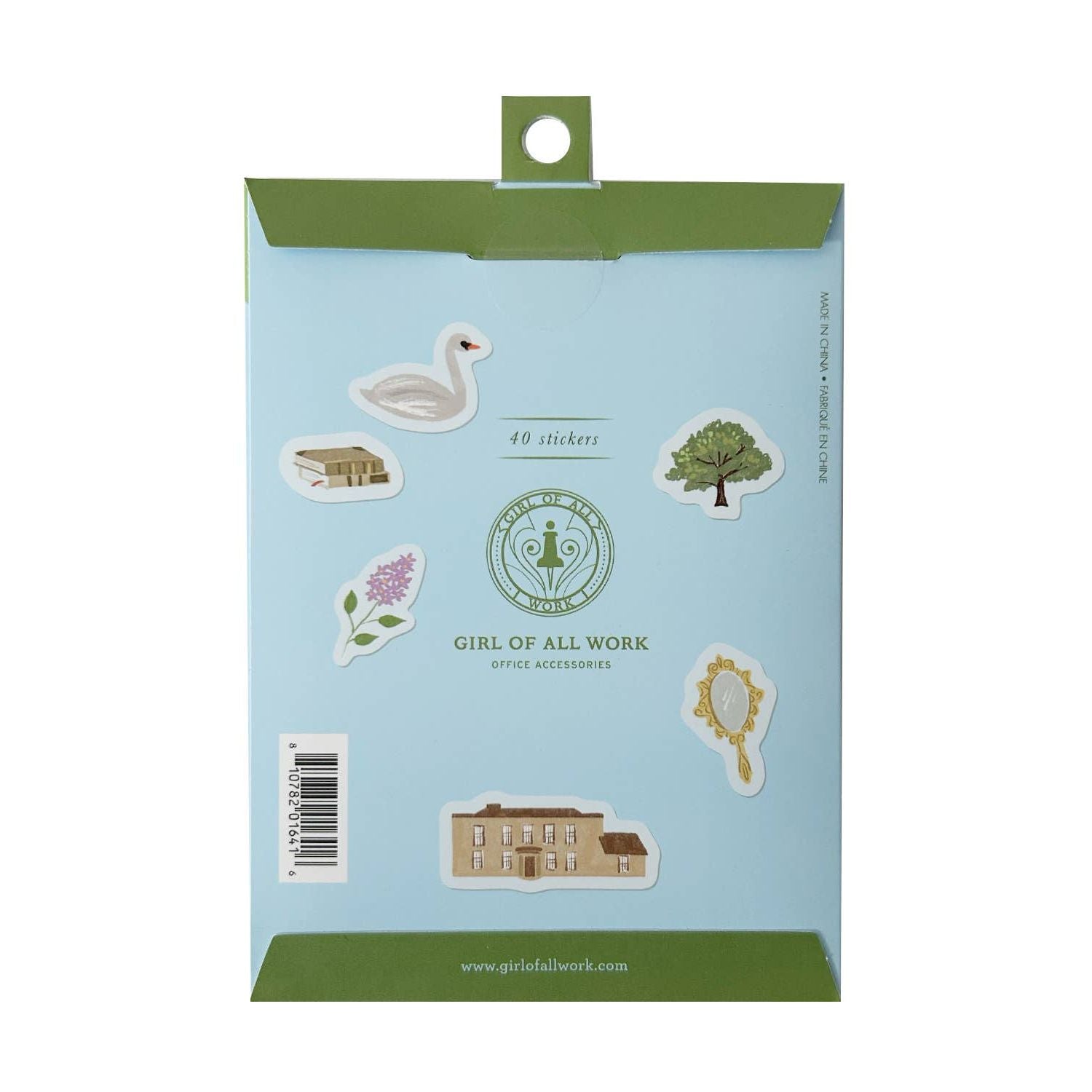 Pride and Prejudice Curious Library Washi Stickers BookGeek