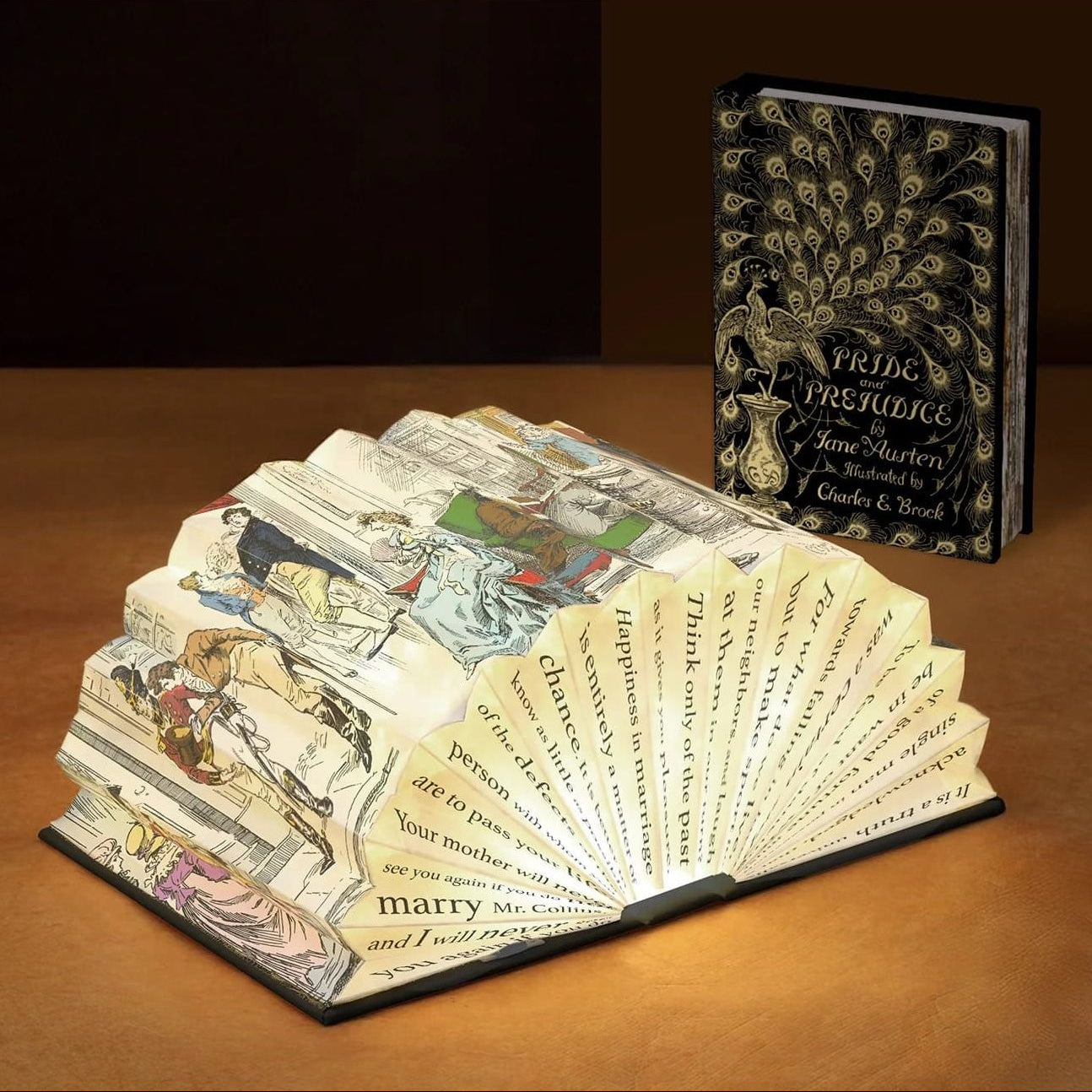 Pride and Prejudice Light Book BookGeek