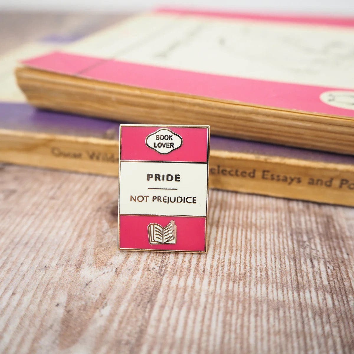 Pride Not Prejudice Enamel Pin BookGeek