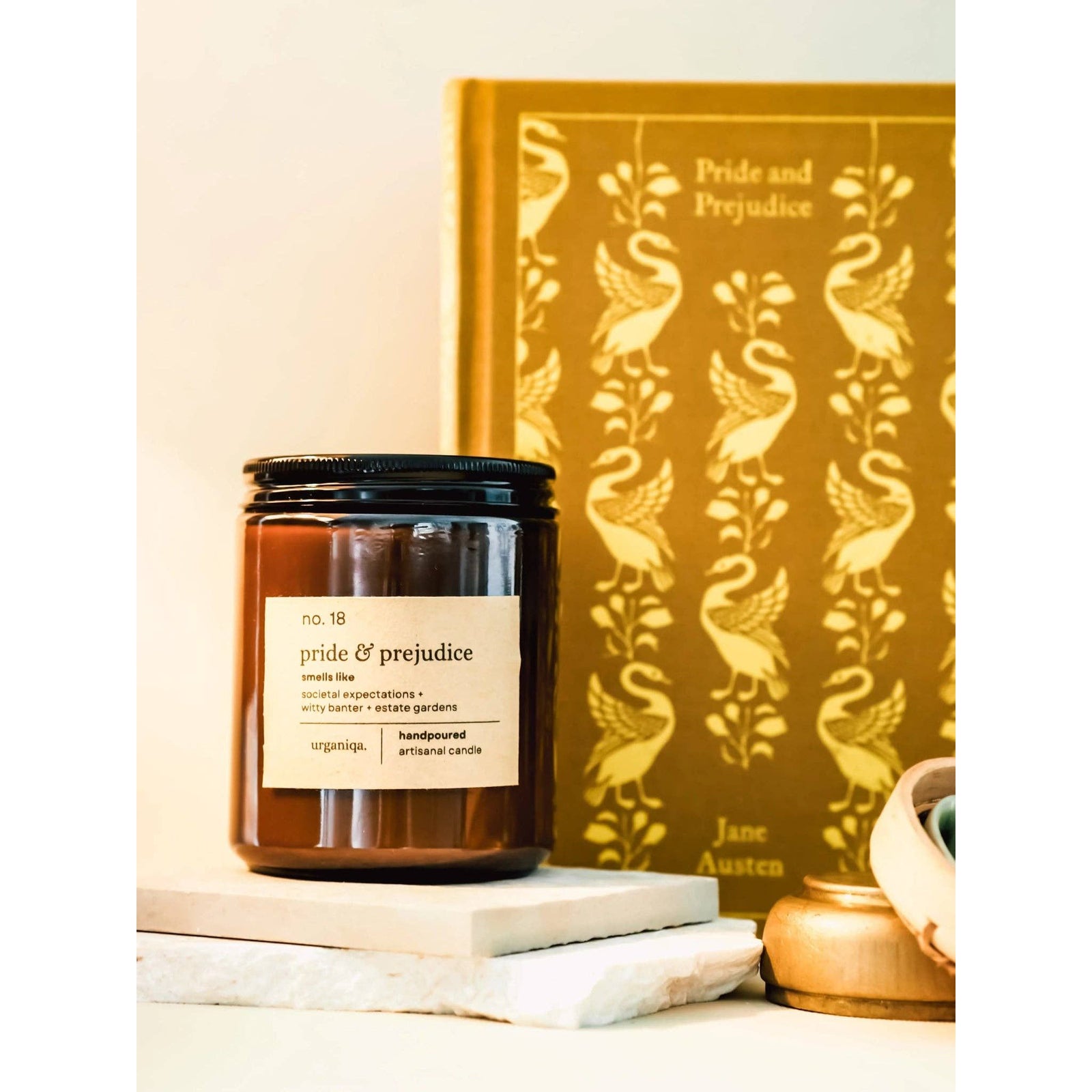Pride & Prejudice Bookish Literary-inspired Scented Candle BookGeek