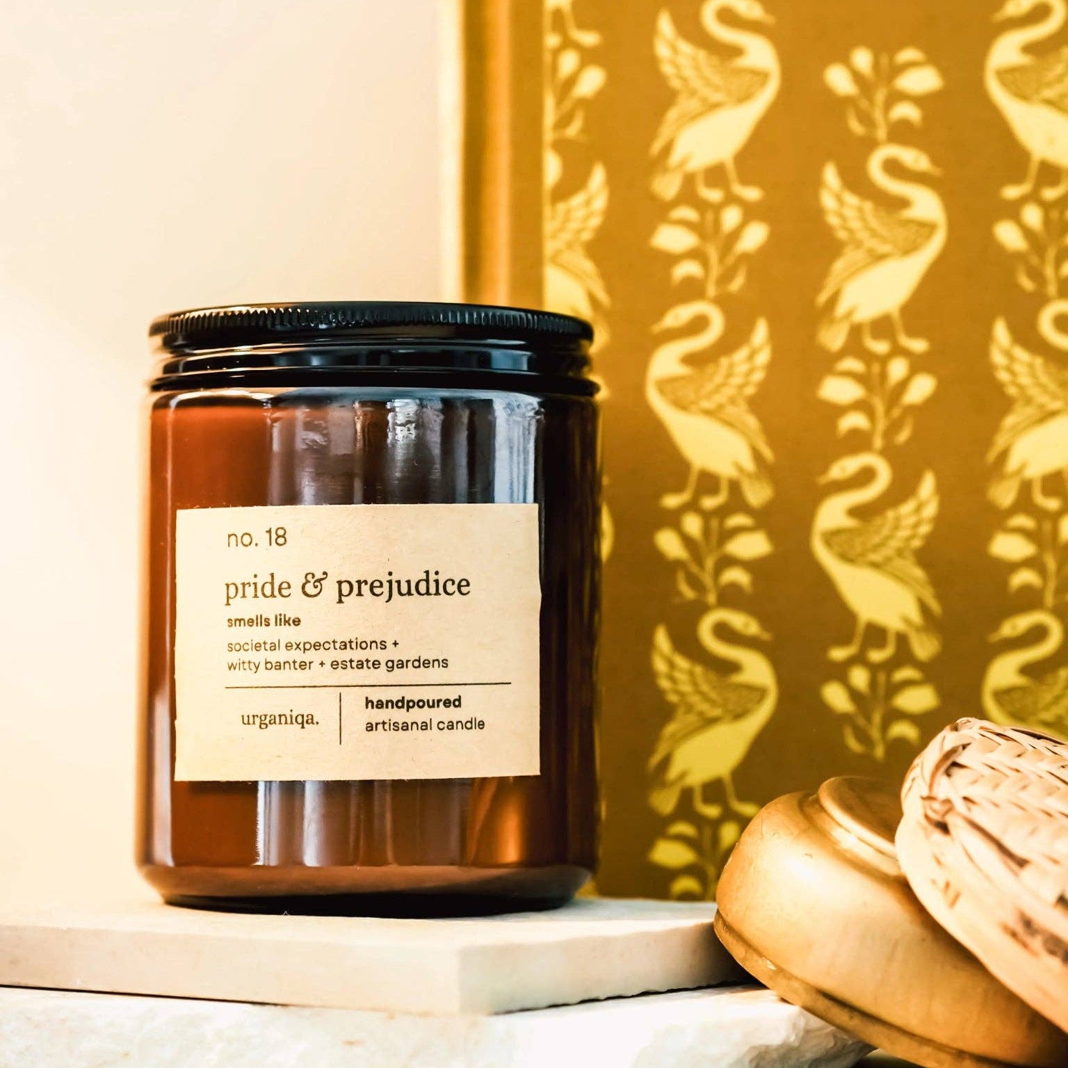 Pride & Prejudice Bookish Literary-inspired Scented Candle BookGeek