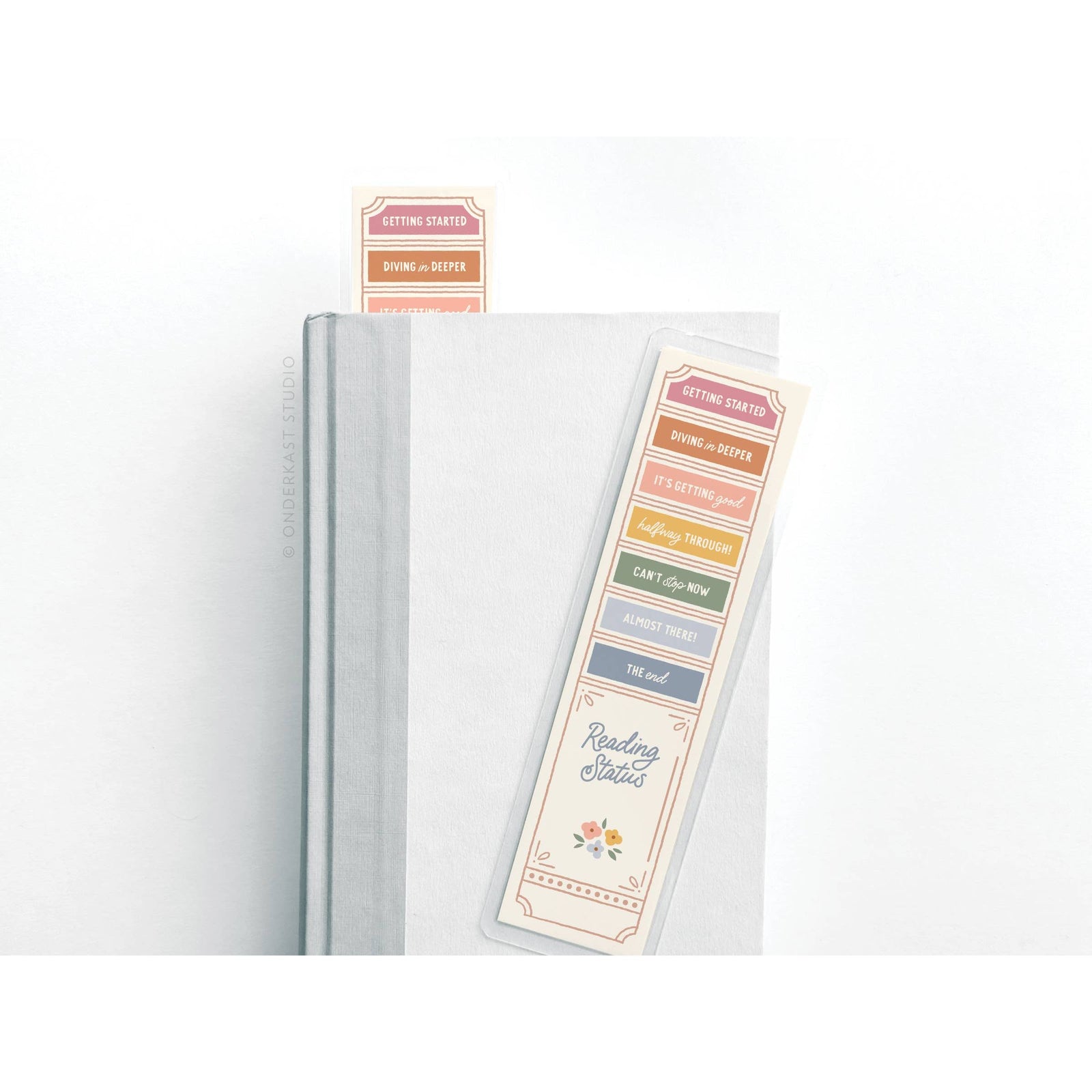 Reading Status Laminated Bookmark BookGeek