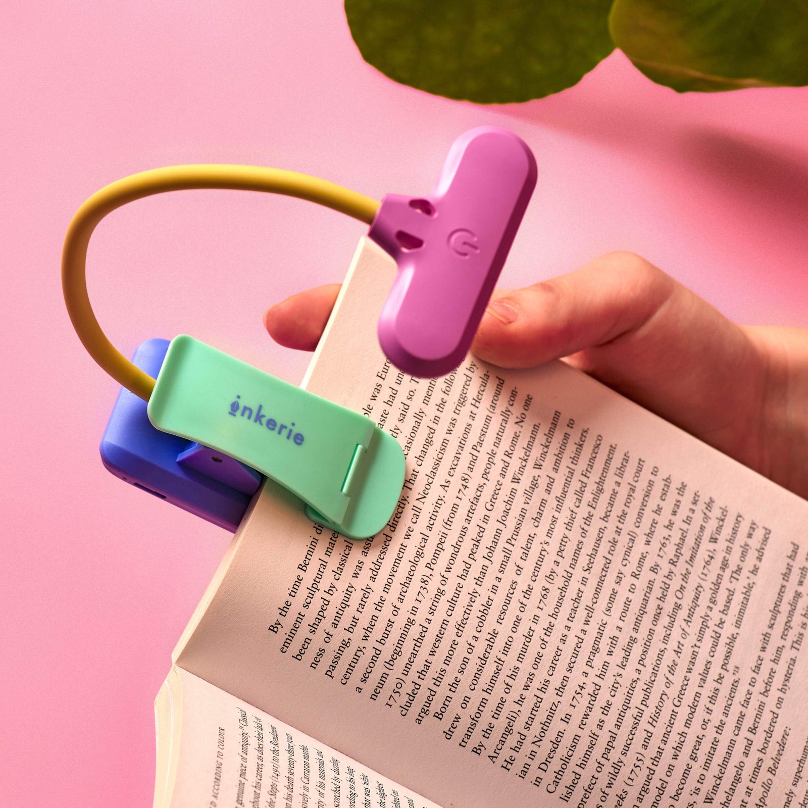 Rechargeable LED Book Light BookGeek