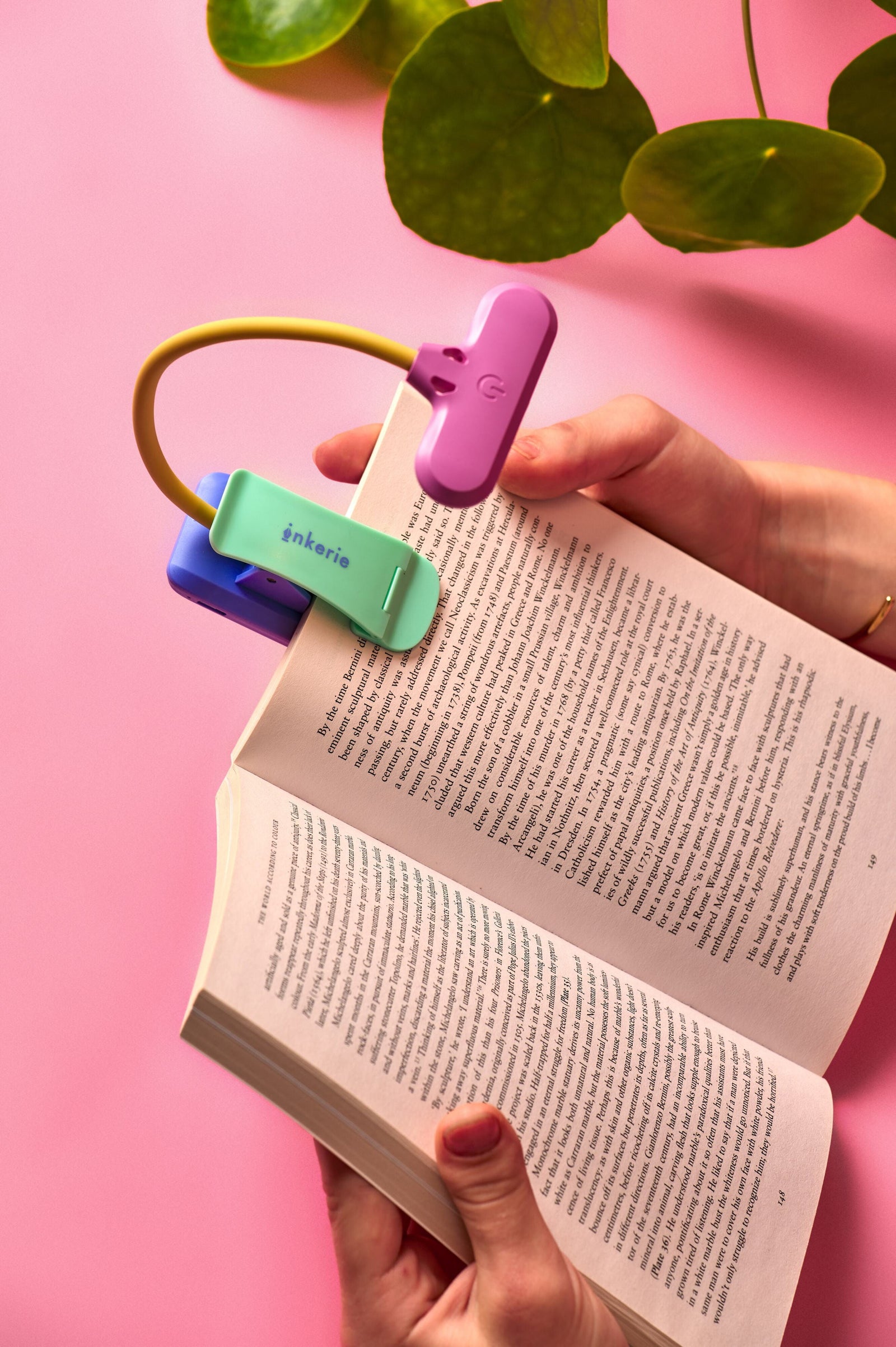 Rechargeable LED Book Light BookGeek