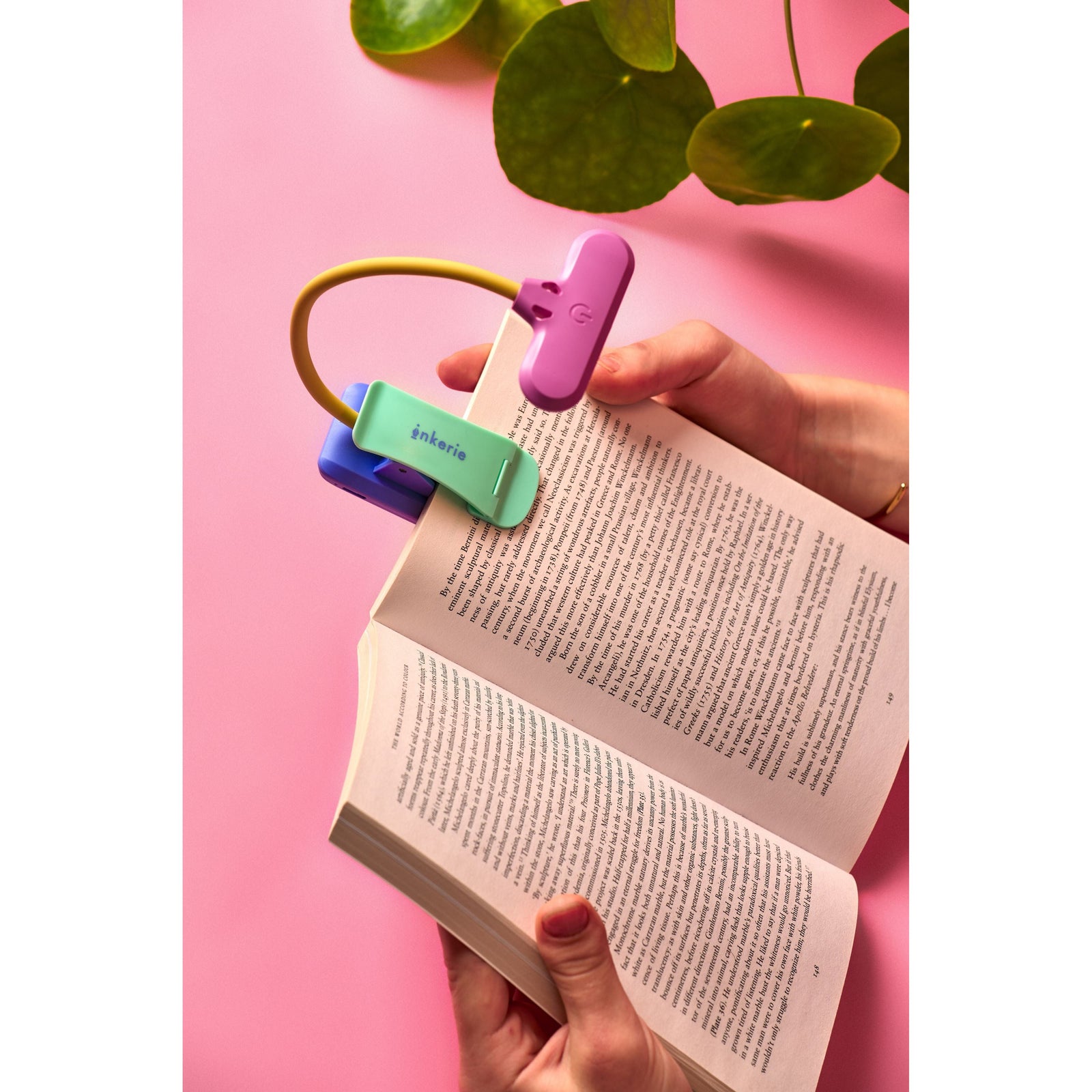 Rechargeable LED Book Light BookGeek