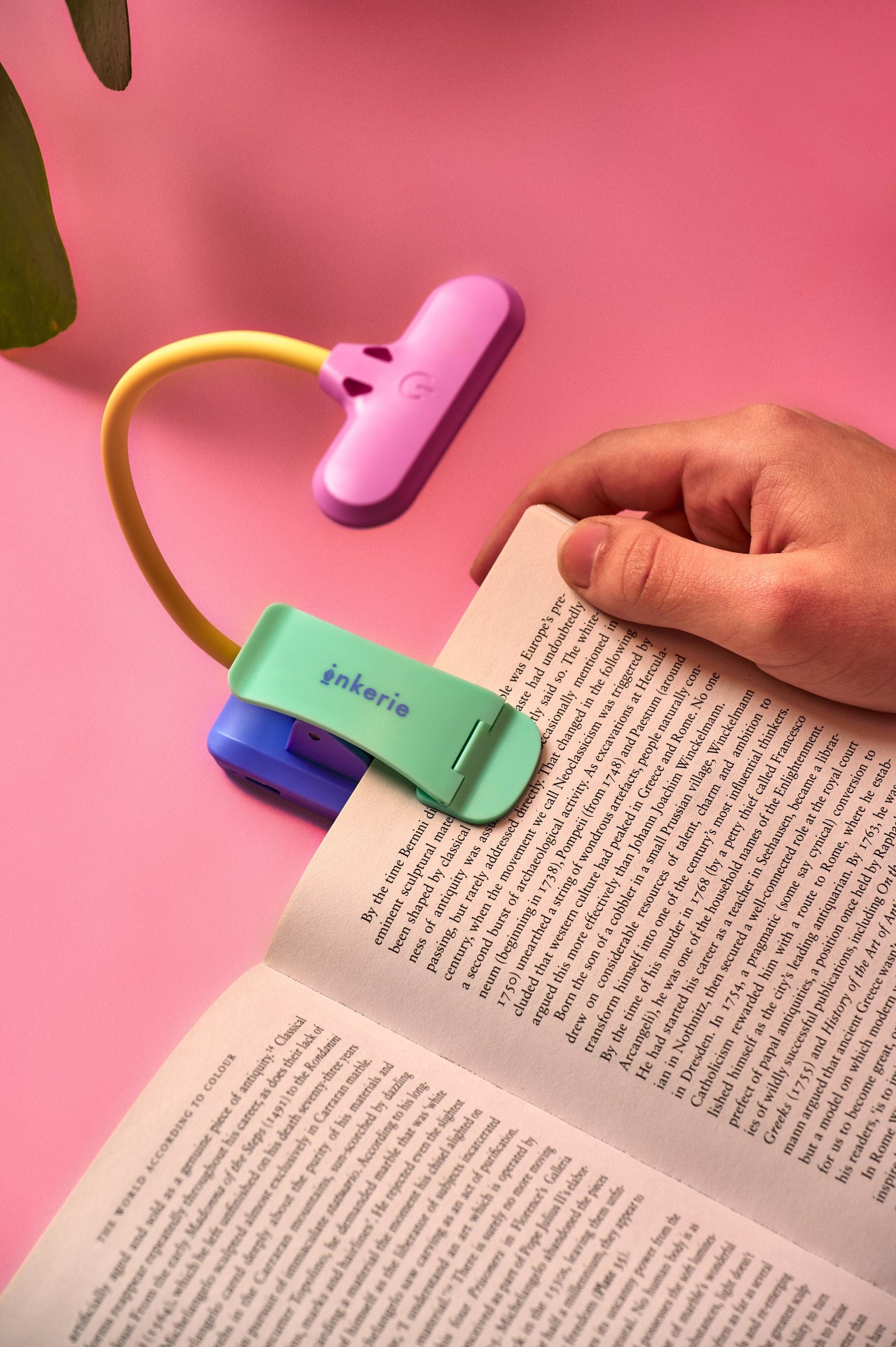 Rechargeable LED Book Light BookGeek