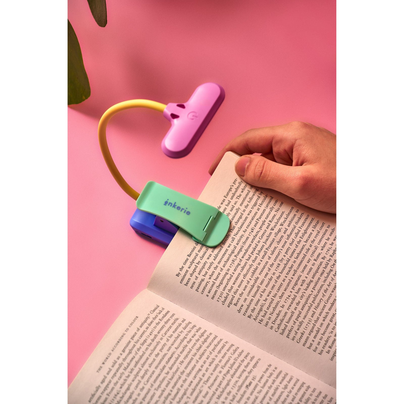 Rechargeable LED Book Light BookGeek