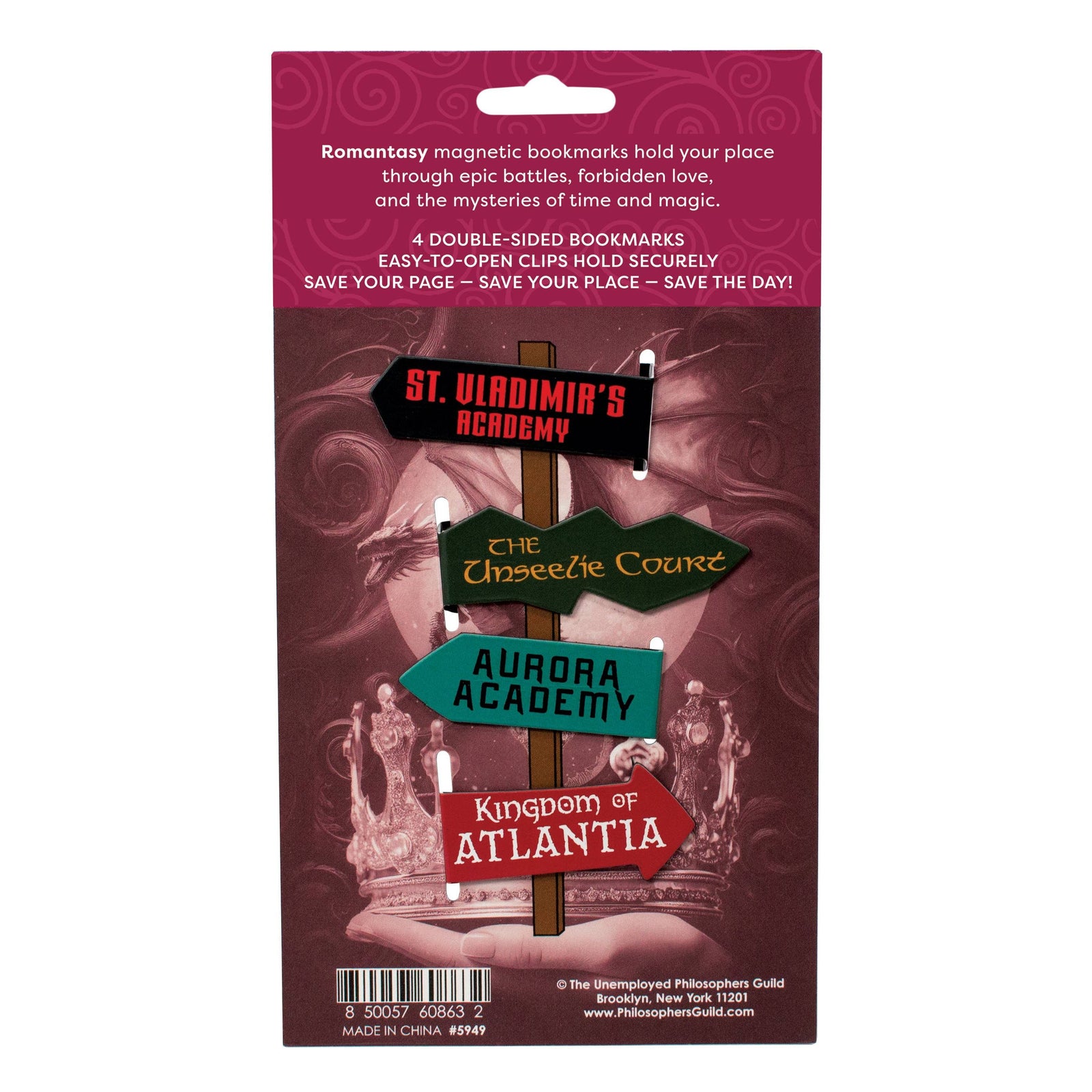 Romantasy Magnetic Bookmark Set BookGeek