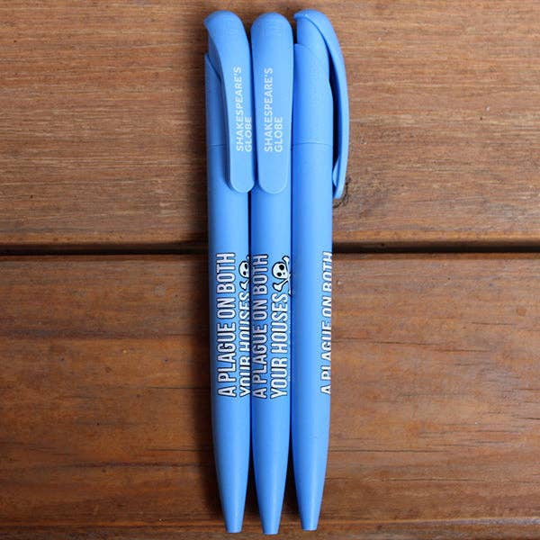 Romeo & Juliet Bioplastic Pen (Both Your Houses) BookGeek