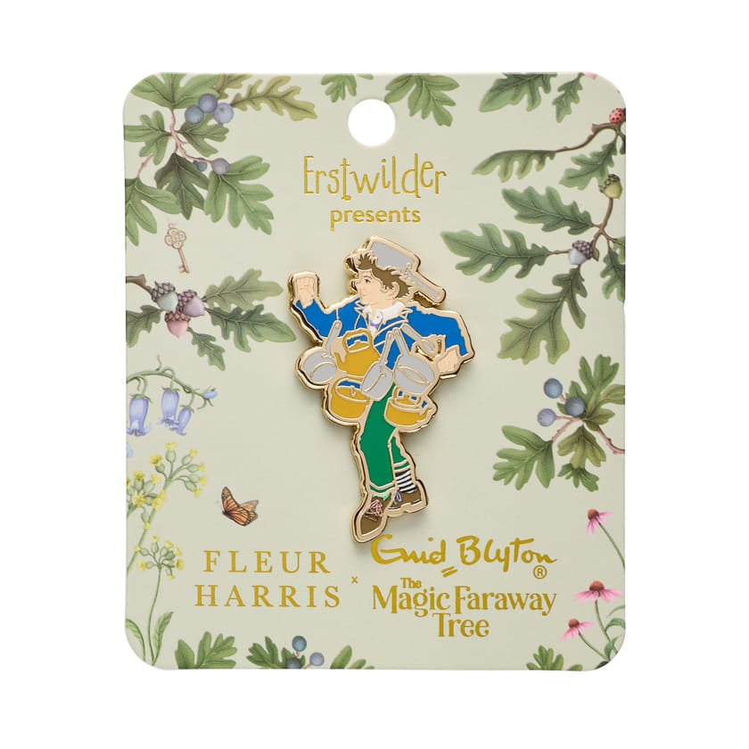 Saucepan Man Enamel Pin BookGeek