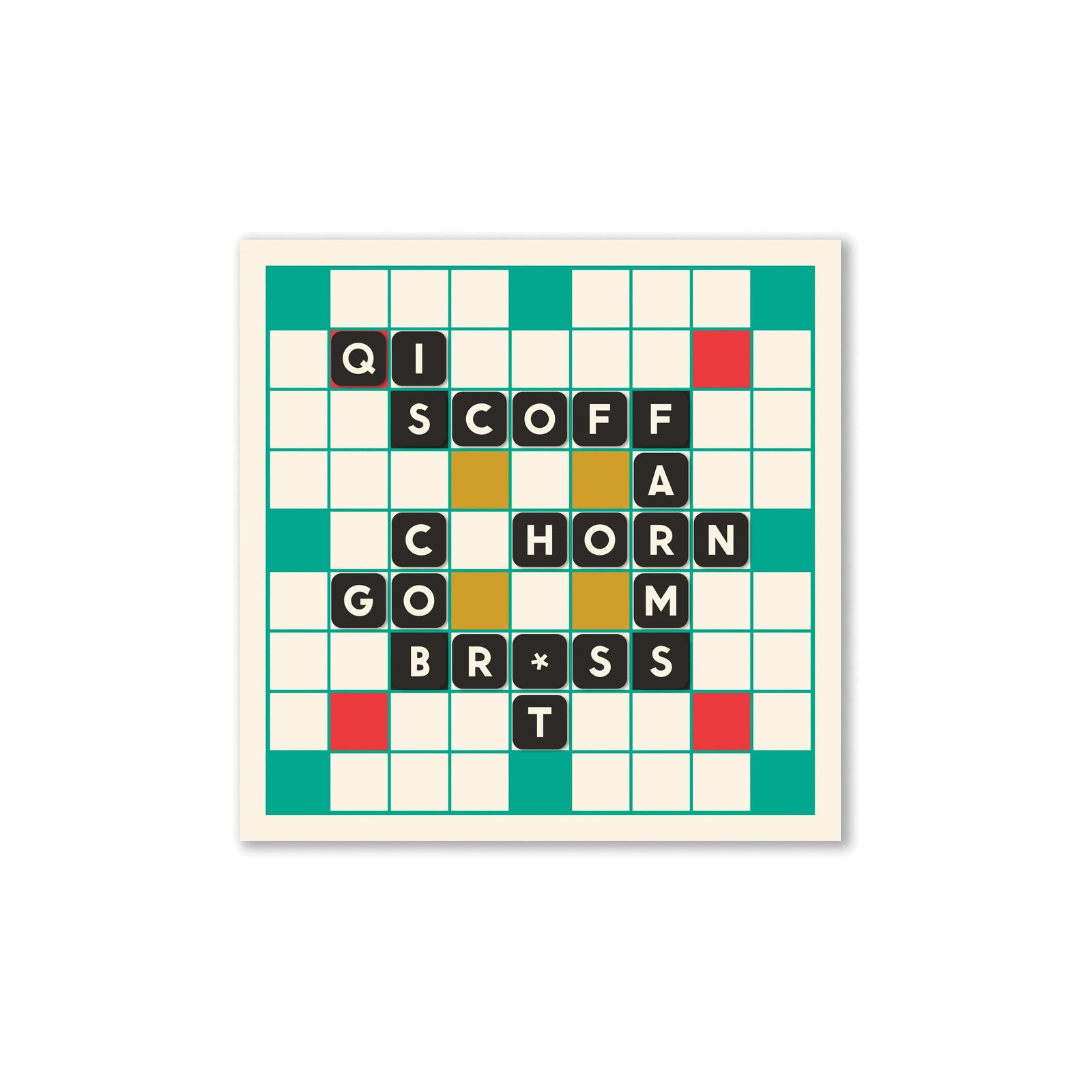 Scrumble Magnetic Fridge Game BookGeek