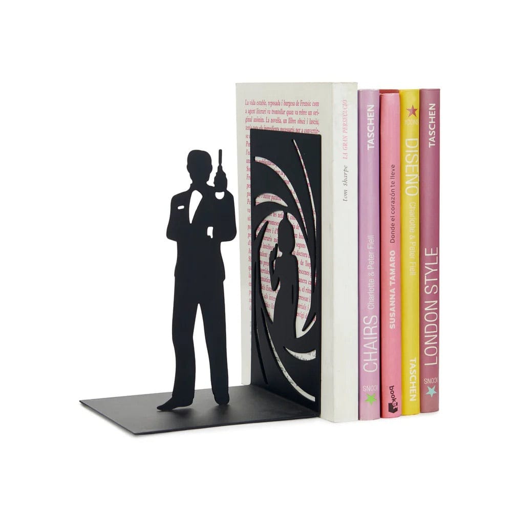 Secret Agent Bookend BookGeek