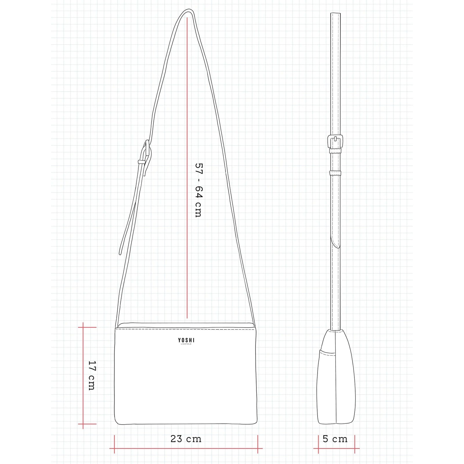 Shakespeare Bookworm Brown Leather Cross Body Bag BookGeek