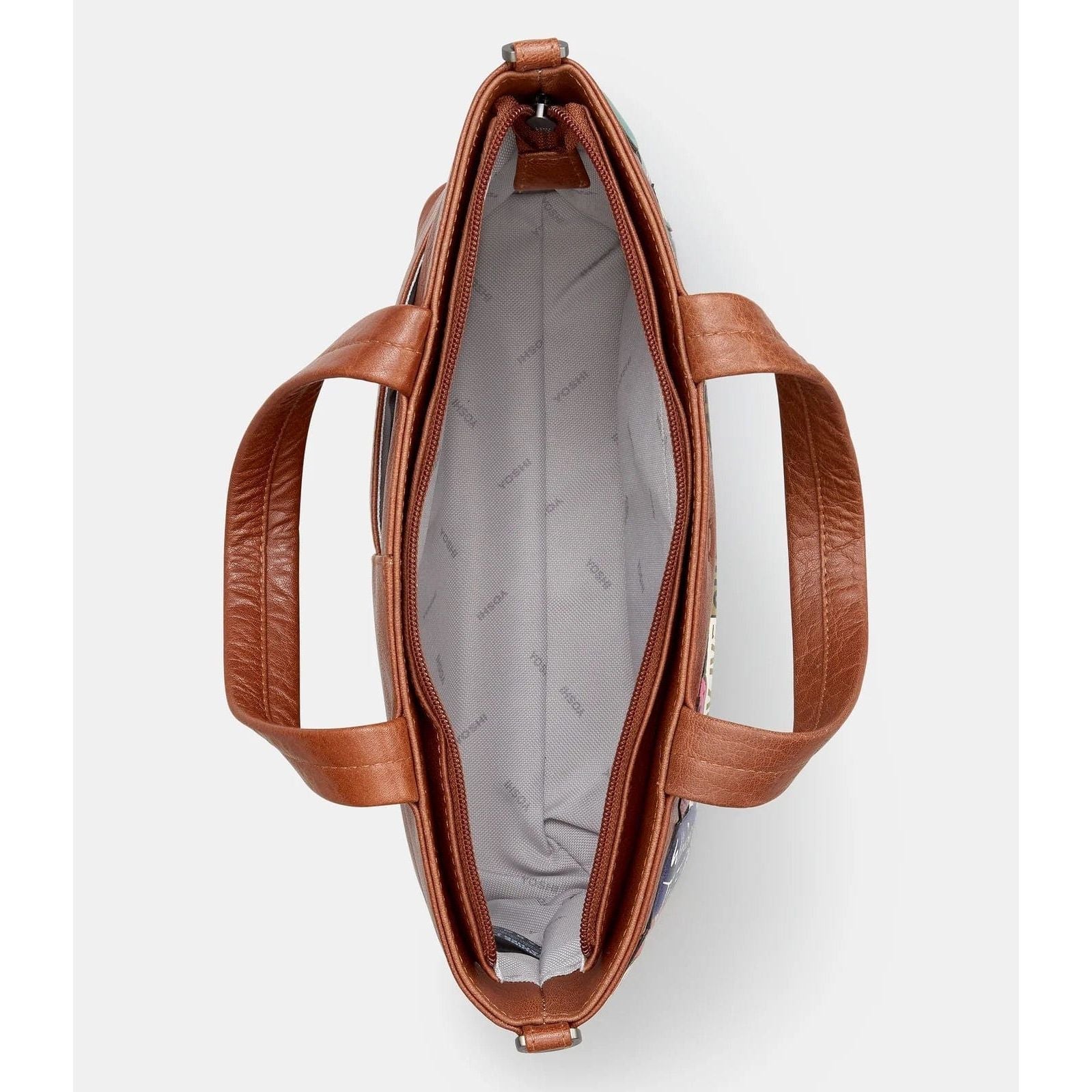 Shakespeare Bookworm Brown Leather Multiway Grab Bag BookGeek