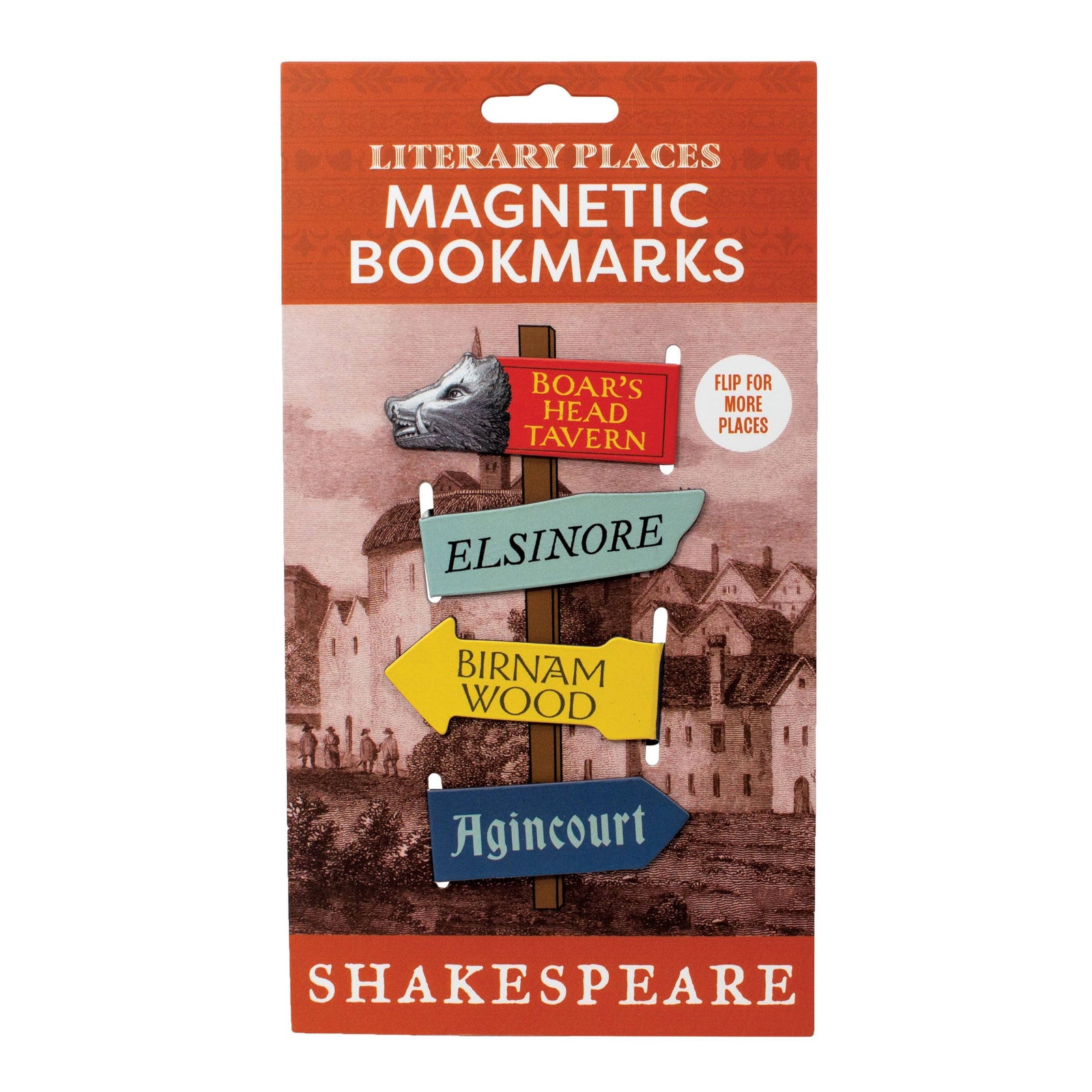 Shakespeare Magnetic Bookmark Set BookGeek