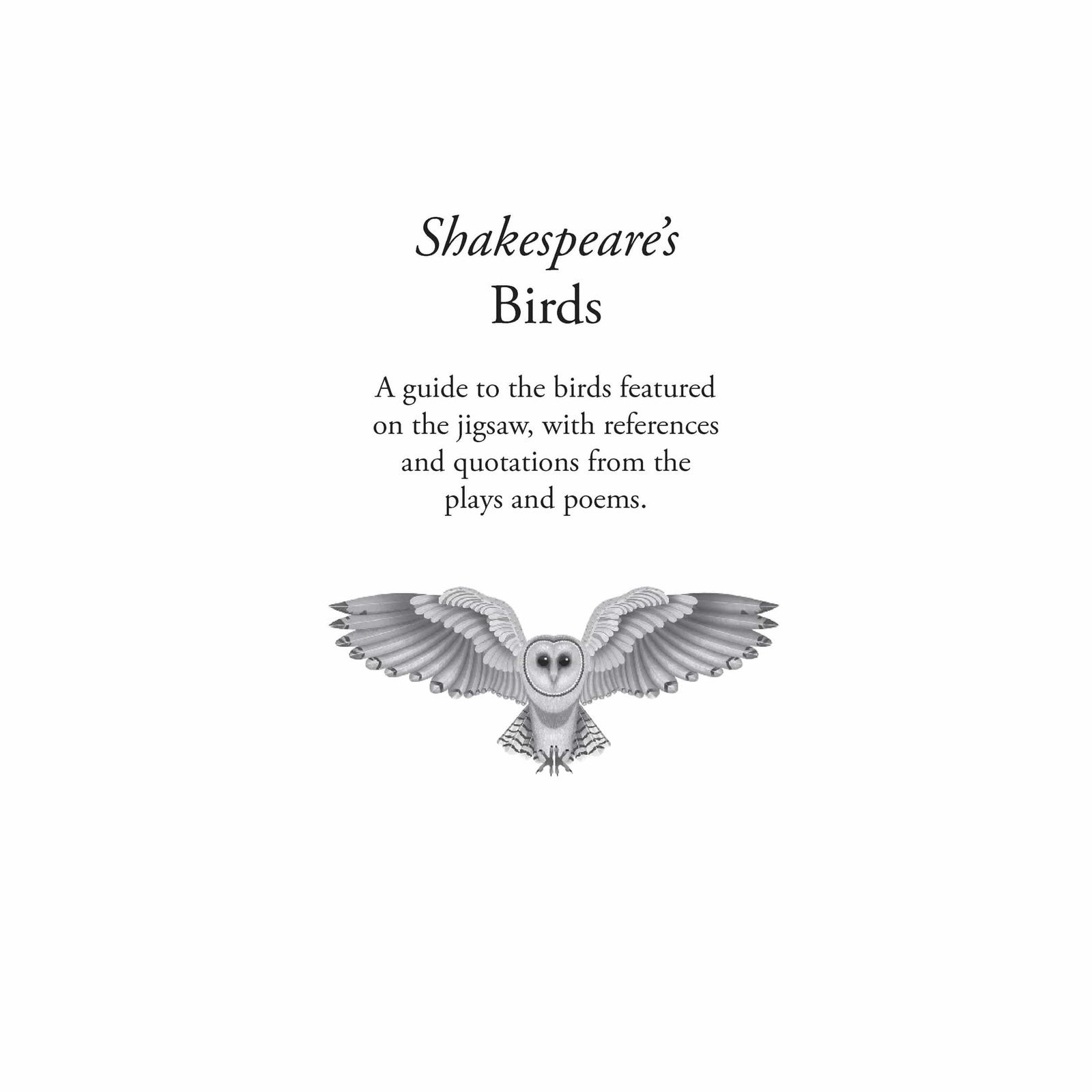 Shakespeare's Birds BookGeek