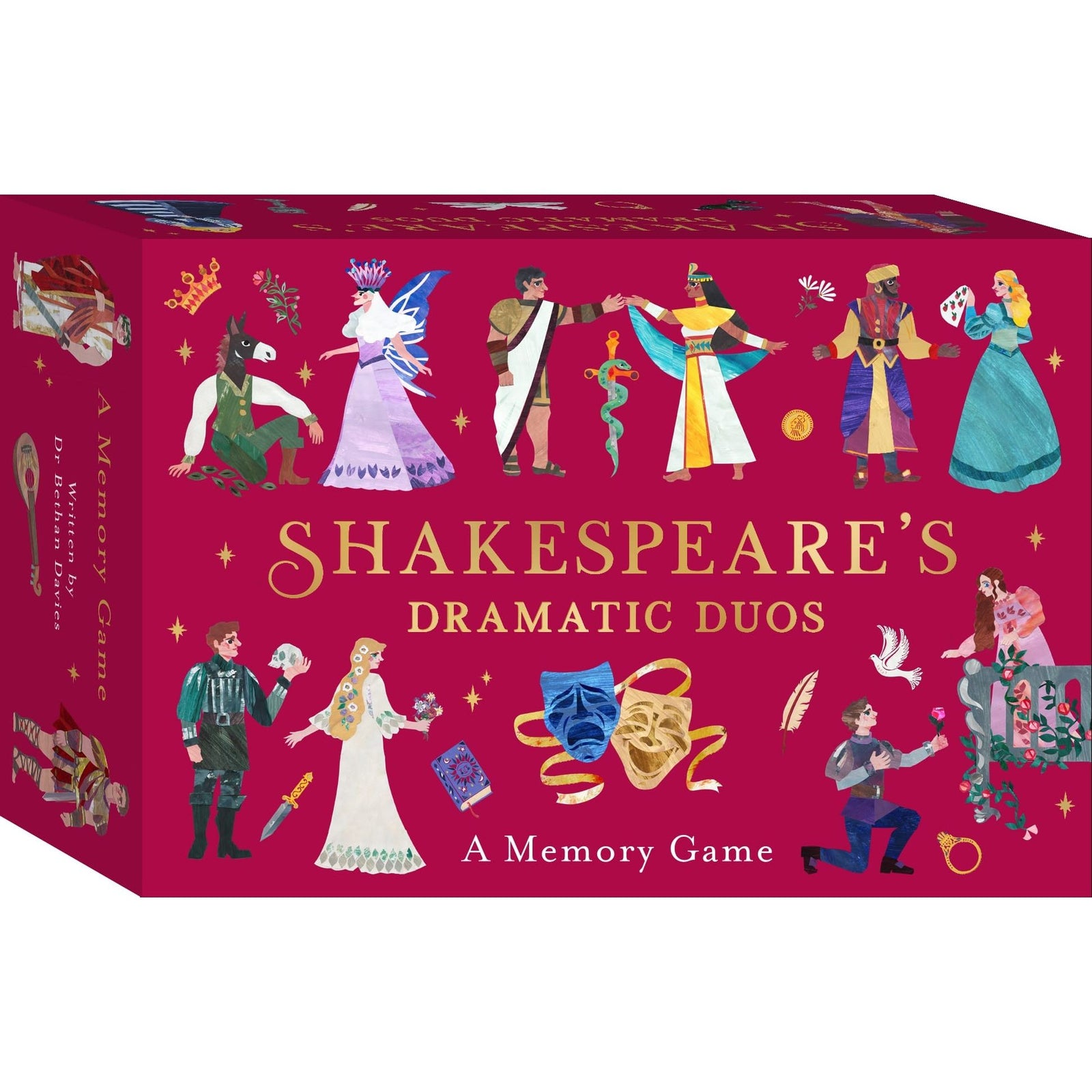 Shakespeare's Dramatic Duos Memory Game BookGeek