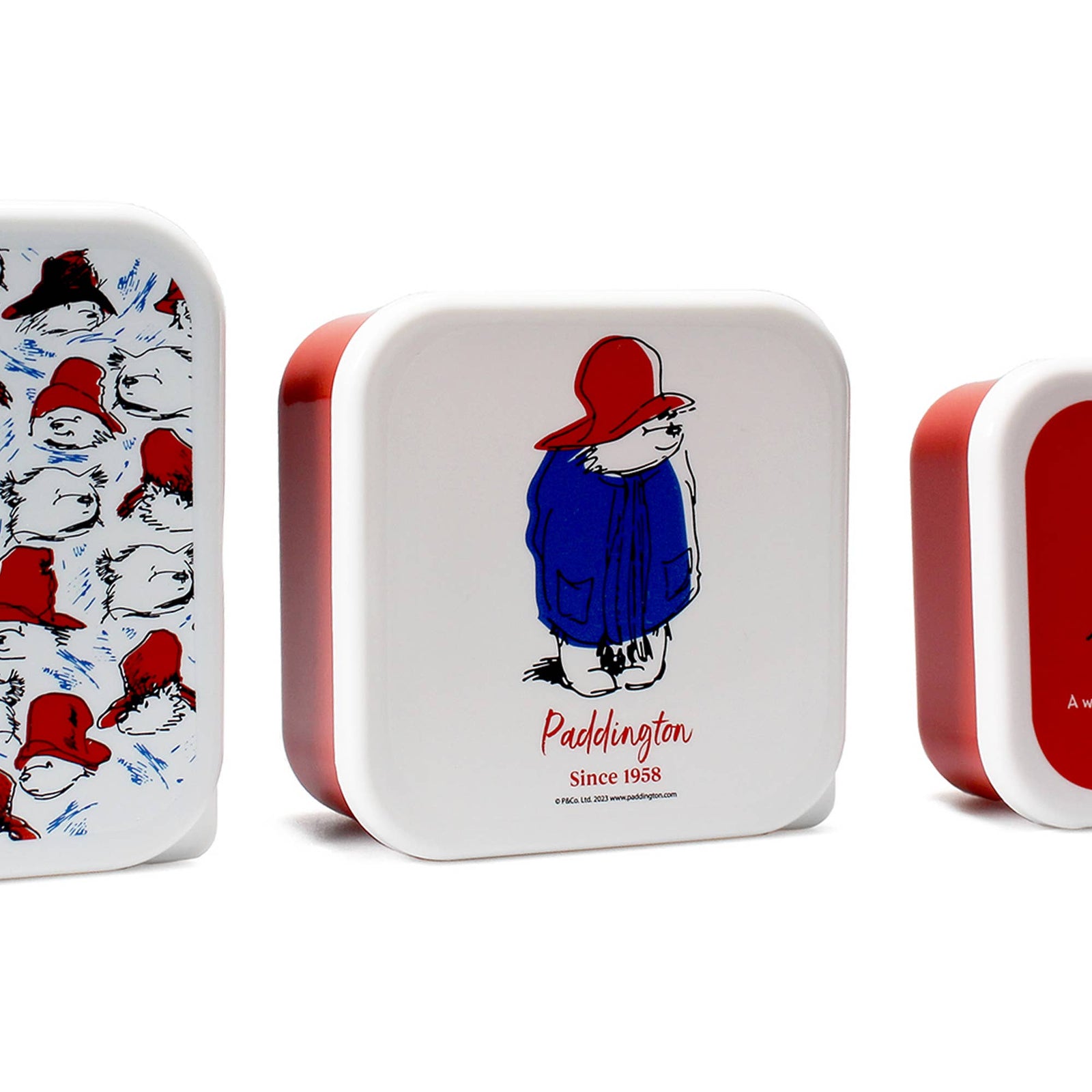 Snack Boxes Set of 3 - Paddington BookGeek