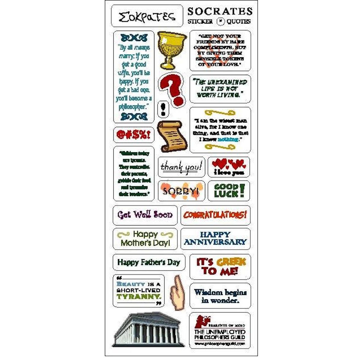 Socrates Card BookGeek
