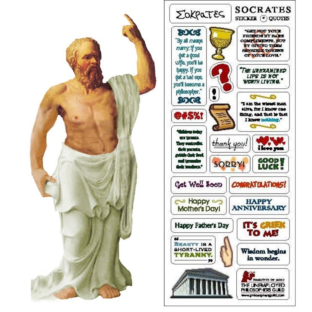 Socrates Card BookGeek
