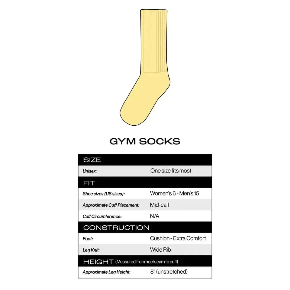 Teacher Of The Year Gym Crew Socks BookGeek