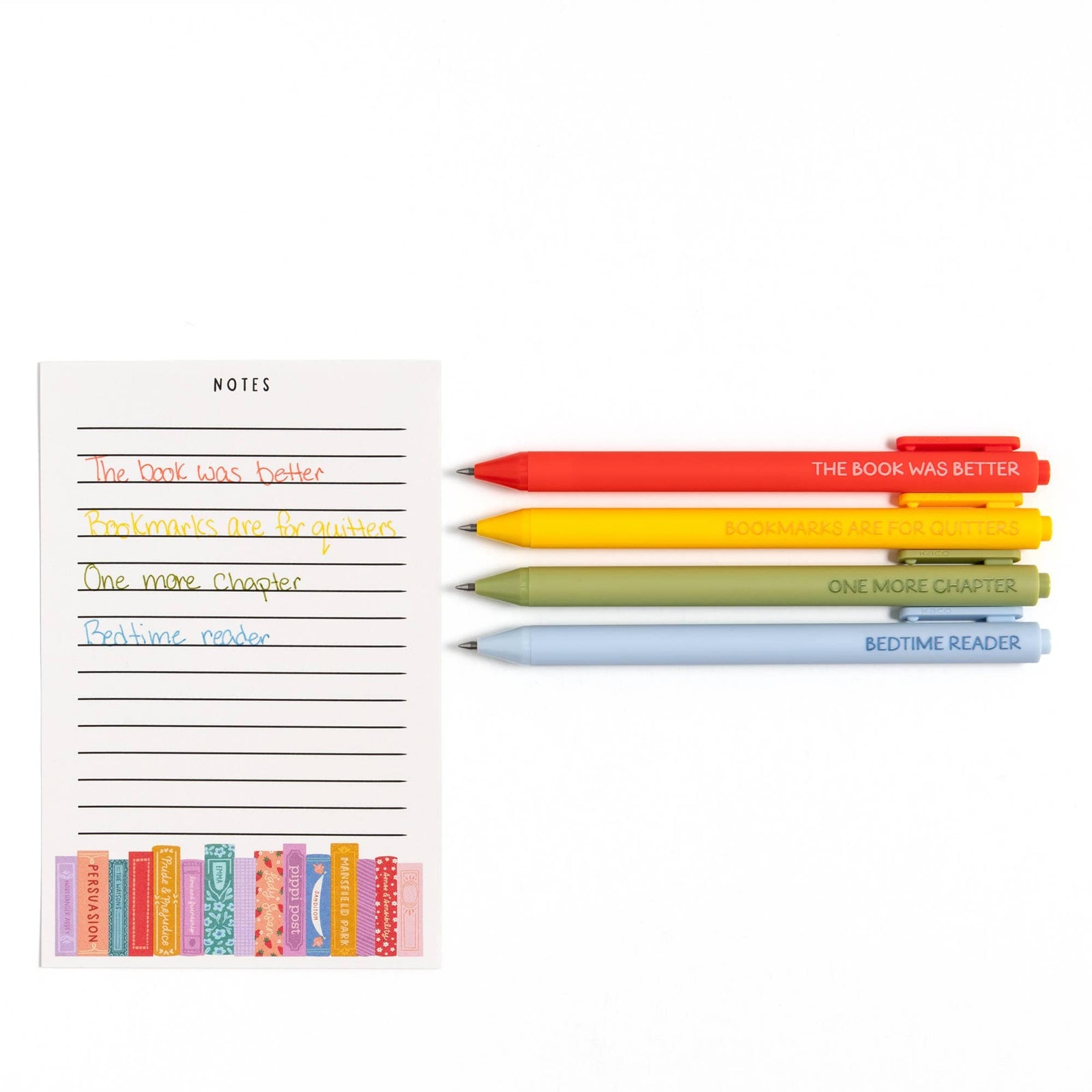 The Book Was Better Pen Set BookGeek