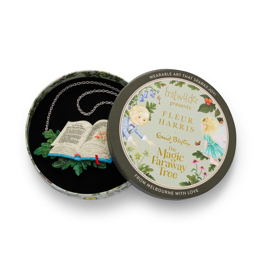 The Magic Faraway Tree Book Necklace BookGeek