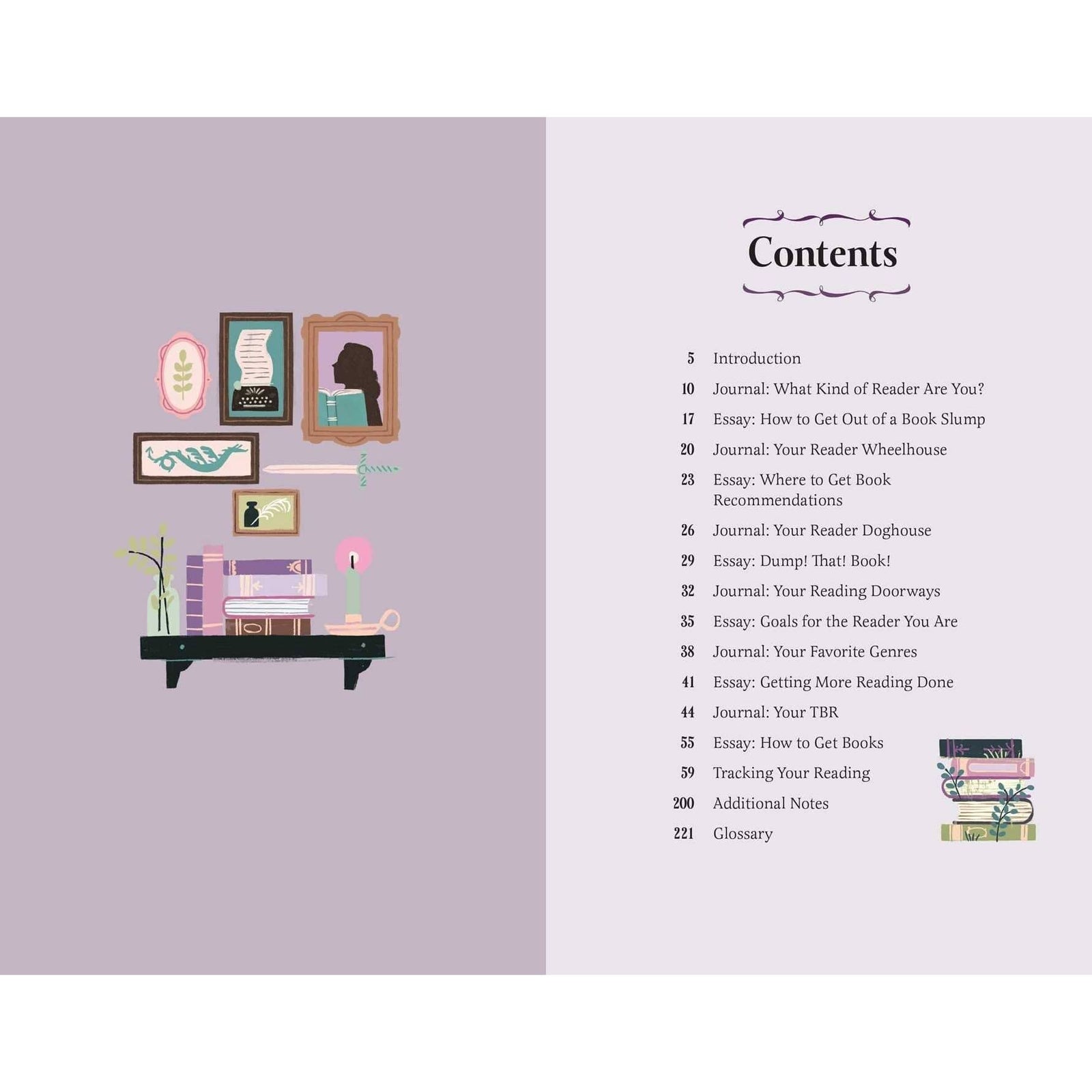 The No-Pressure Book Journal BookGeek