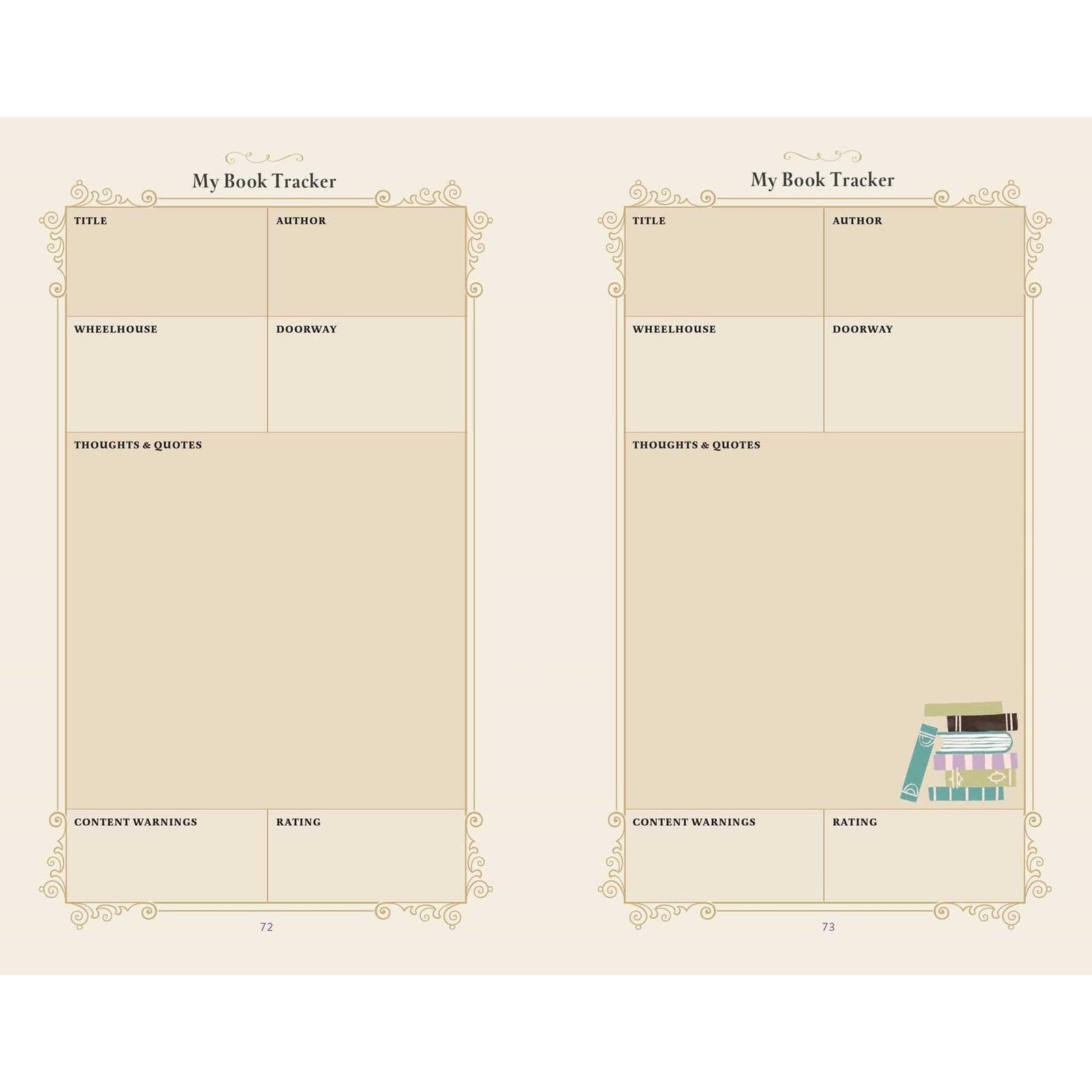 The No-Pressure Book Journal BookGeek