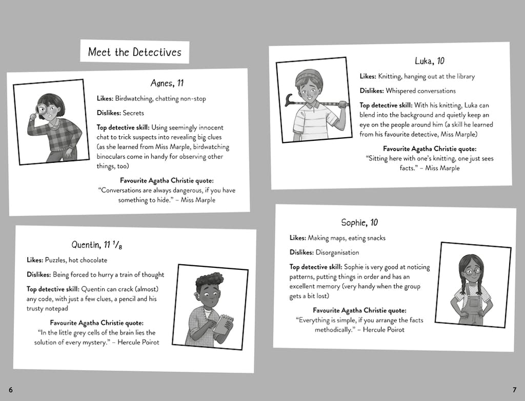 The Official Agatha Christie After School Detectives Club: 50 Mystery Puzzles for Children BookGeek