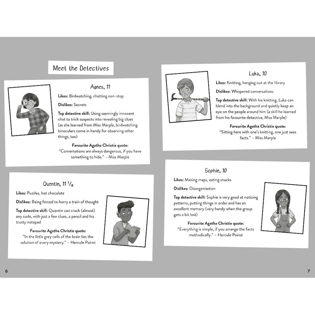 The Official Agatha Christie After School Detectives Club: 50 Mystery Puzzles for Children BookGeek